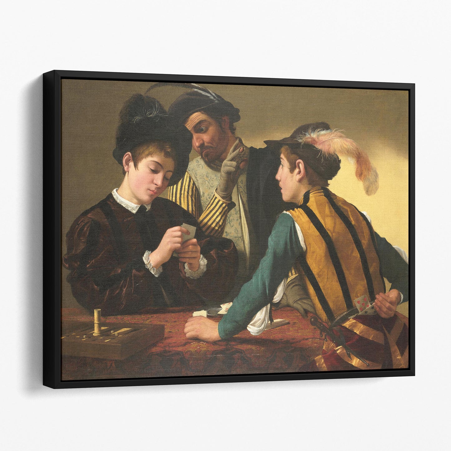 The Cardsharps by Caravaggio