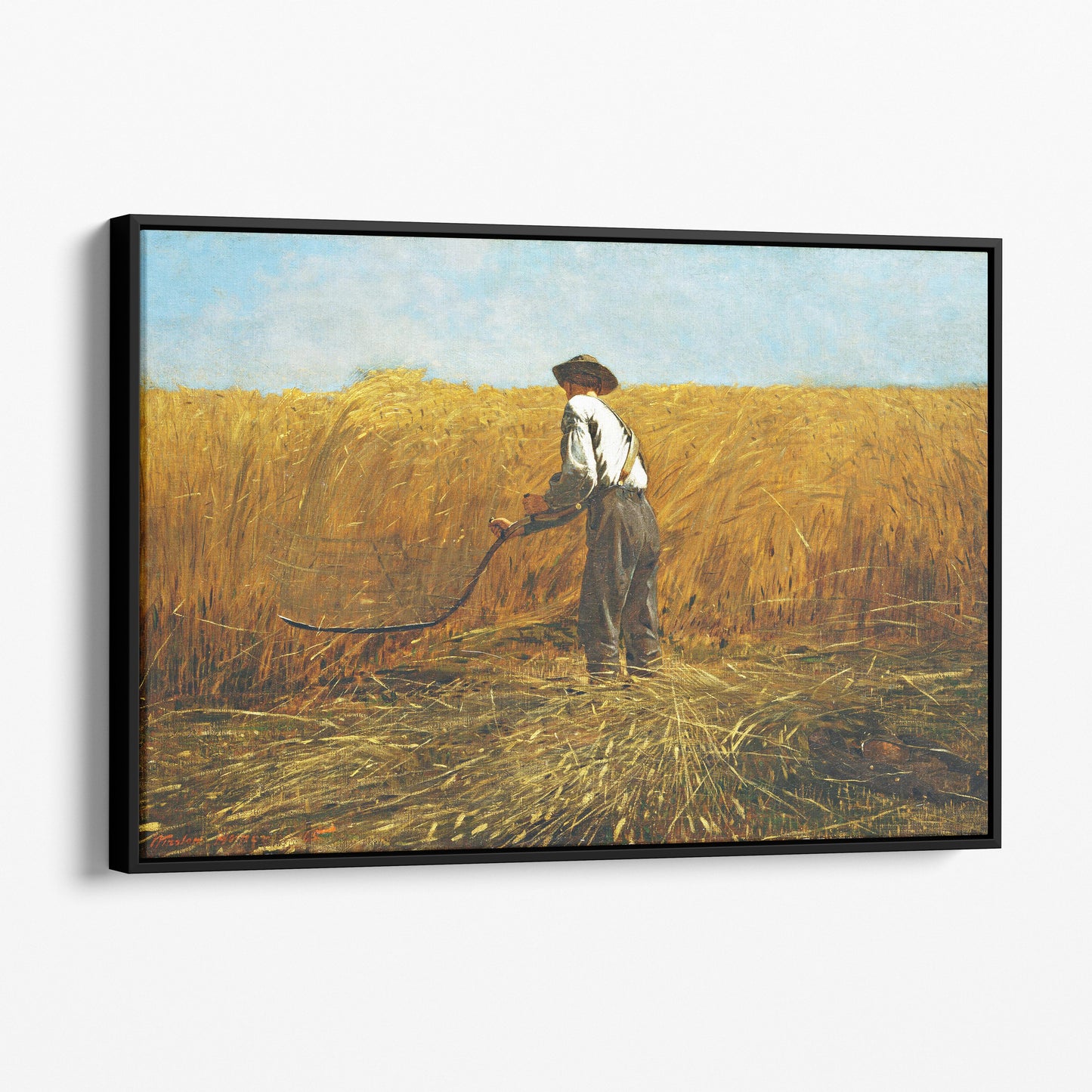 The Veteran in a New Field by Winslow Homer