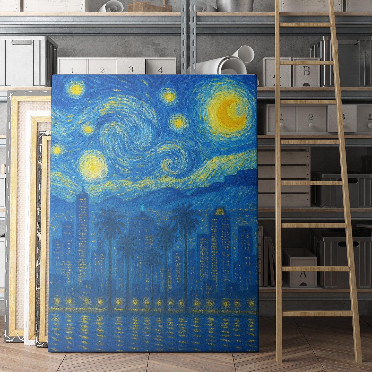 Miami Van Gogh Starry Night