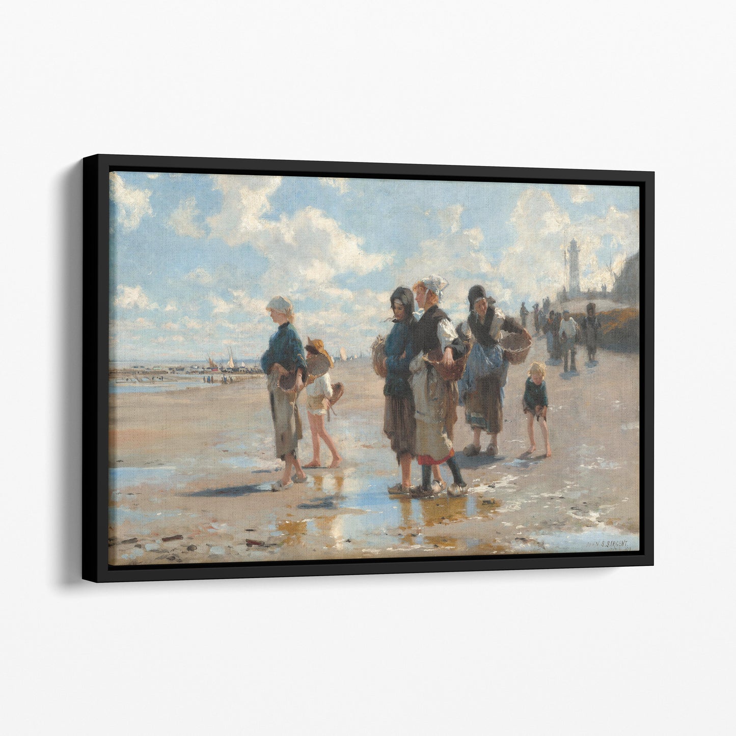 The Oyster Gatherers Of Cancale - John Singer Sargent
