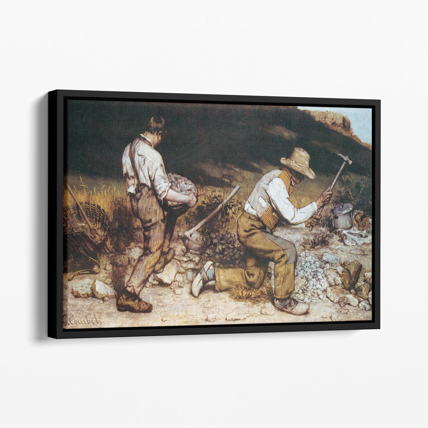 The Stone Breakers (1849) - Gustave Courbet