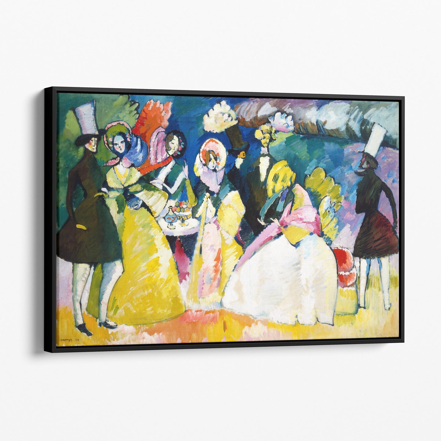 Group In Crinolines by Kandinsky