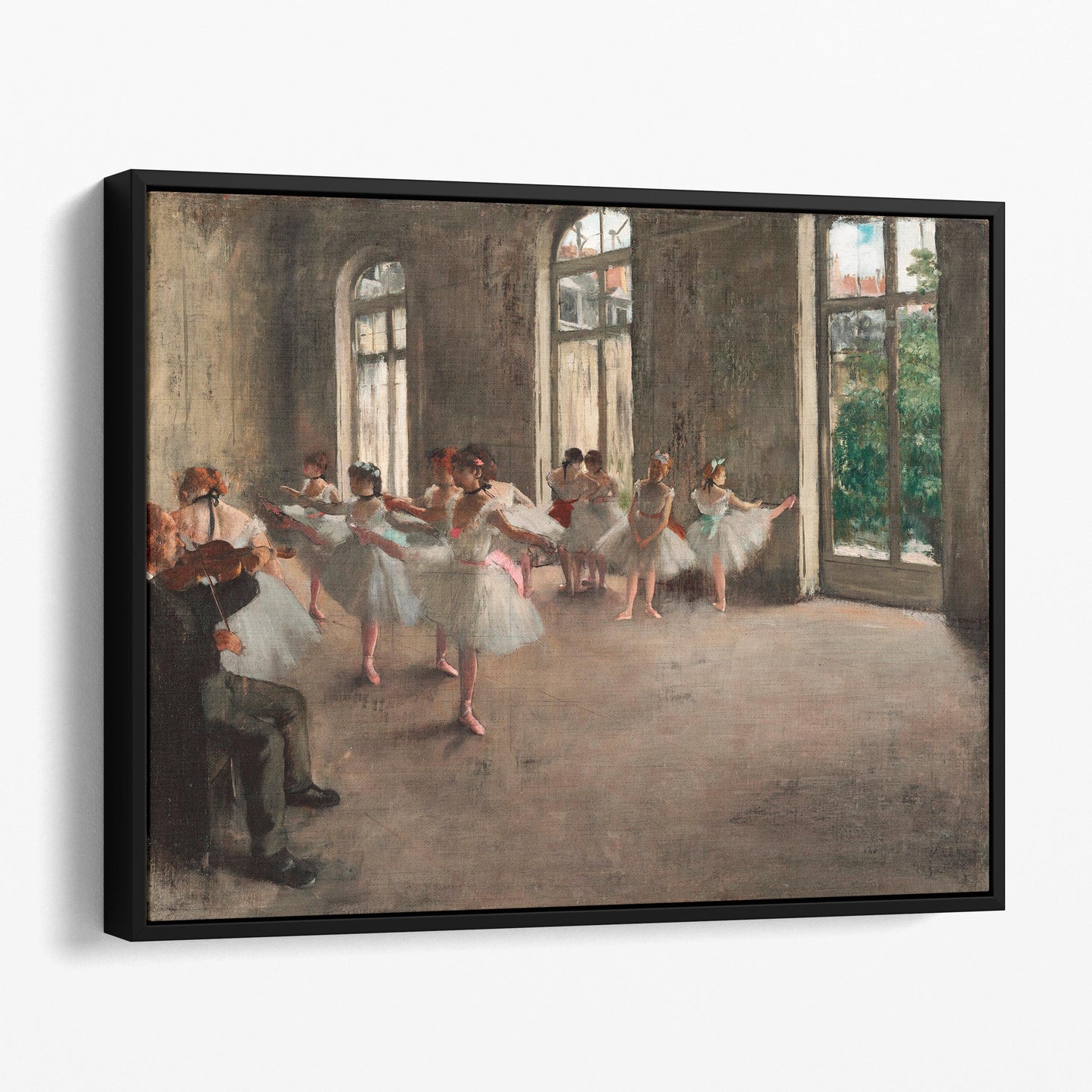 The Rehearsal by Edgar Degas