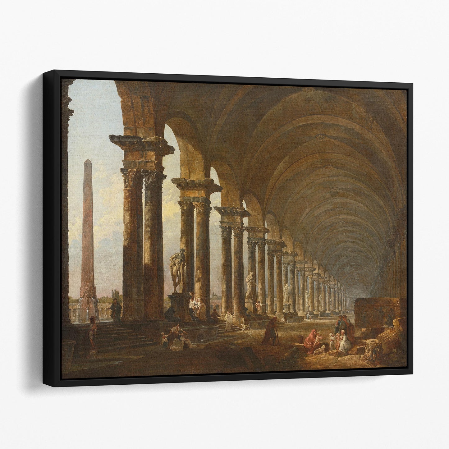 La Colonnade by Hubert Robert