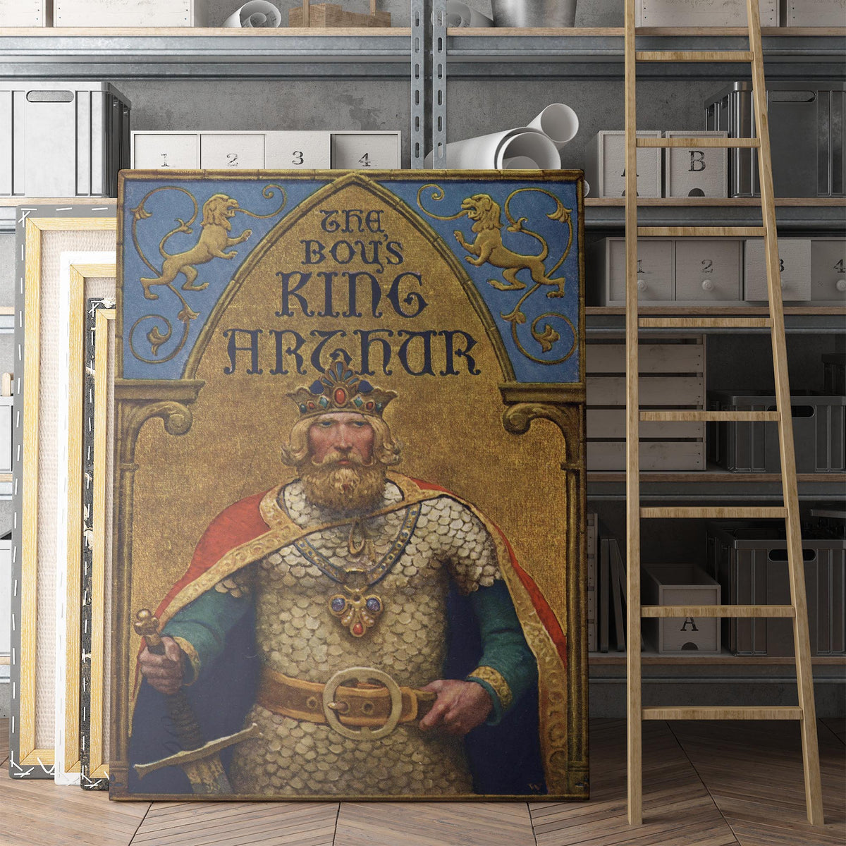 The Boy's King Arthur - N.C. Wyeth