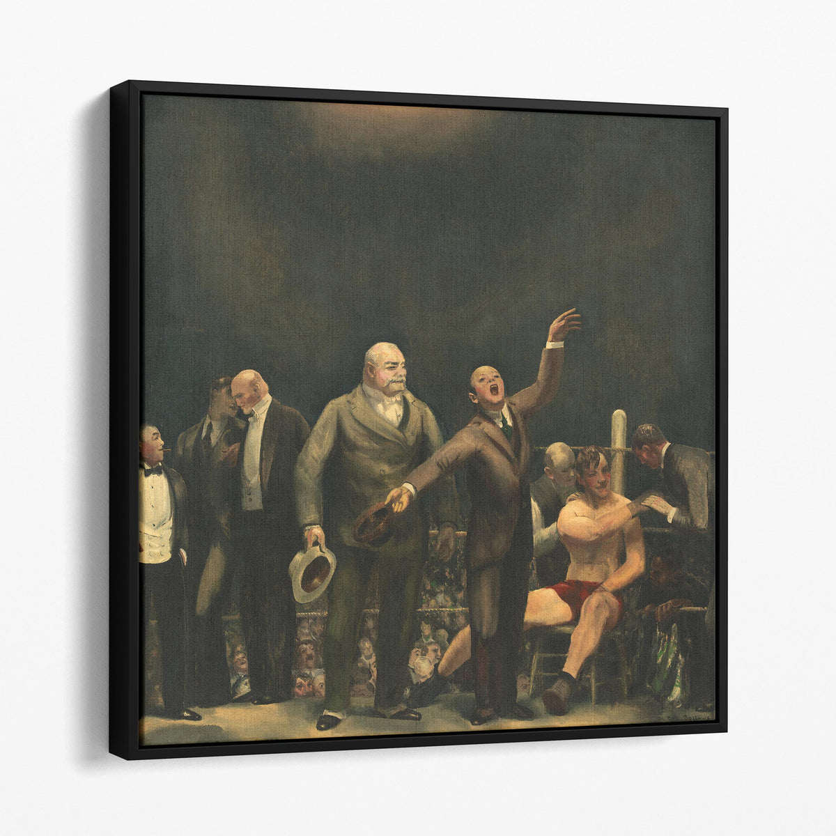 Introducing John L. Sullivan (1923) - George Bellows