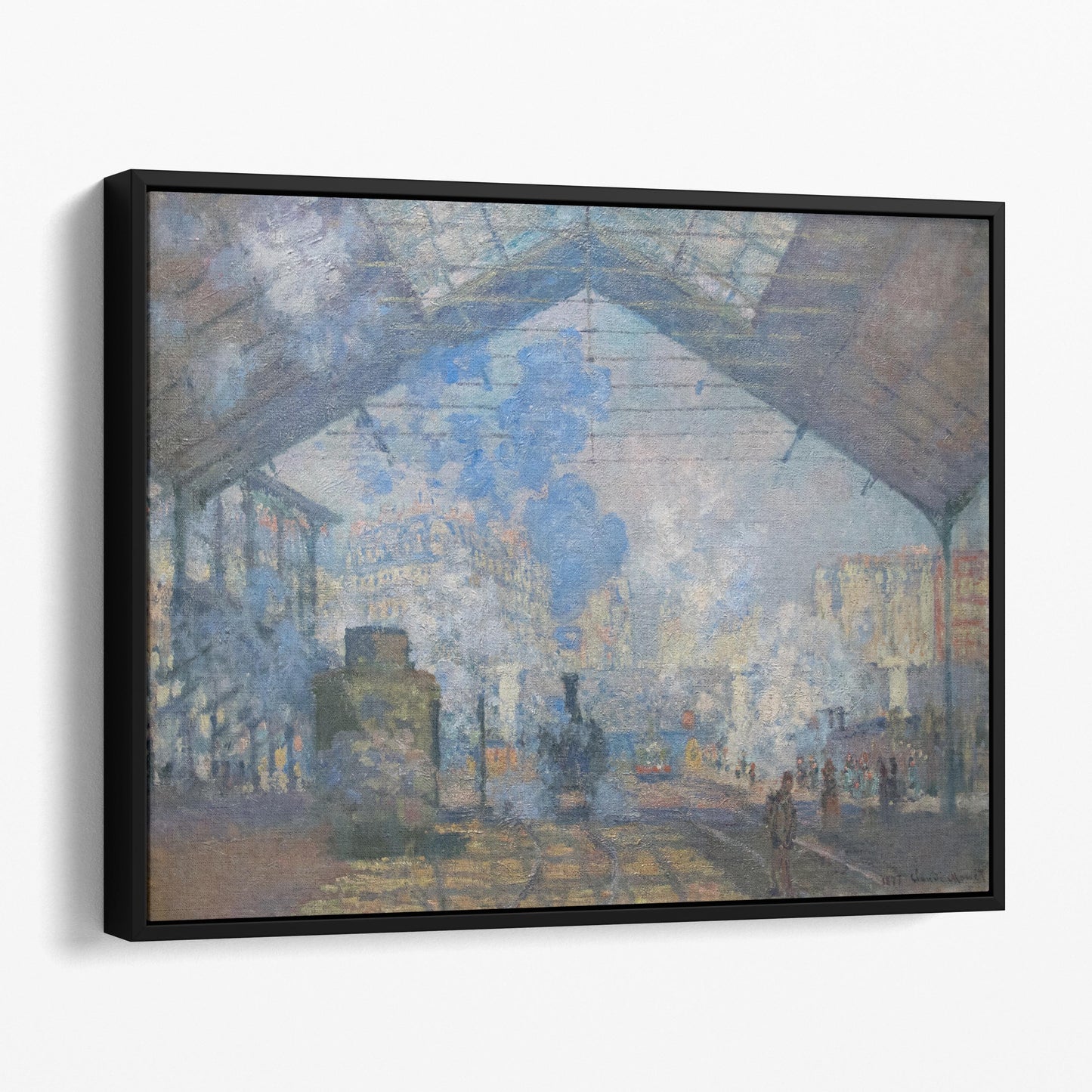 La Gare Saint-Lazare (1877) - Claude Monet