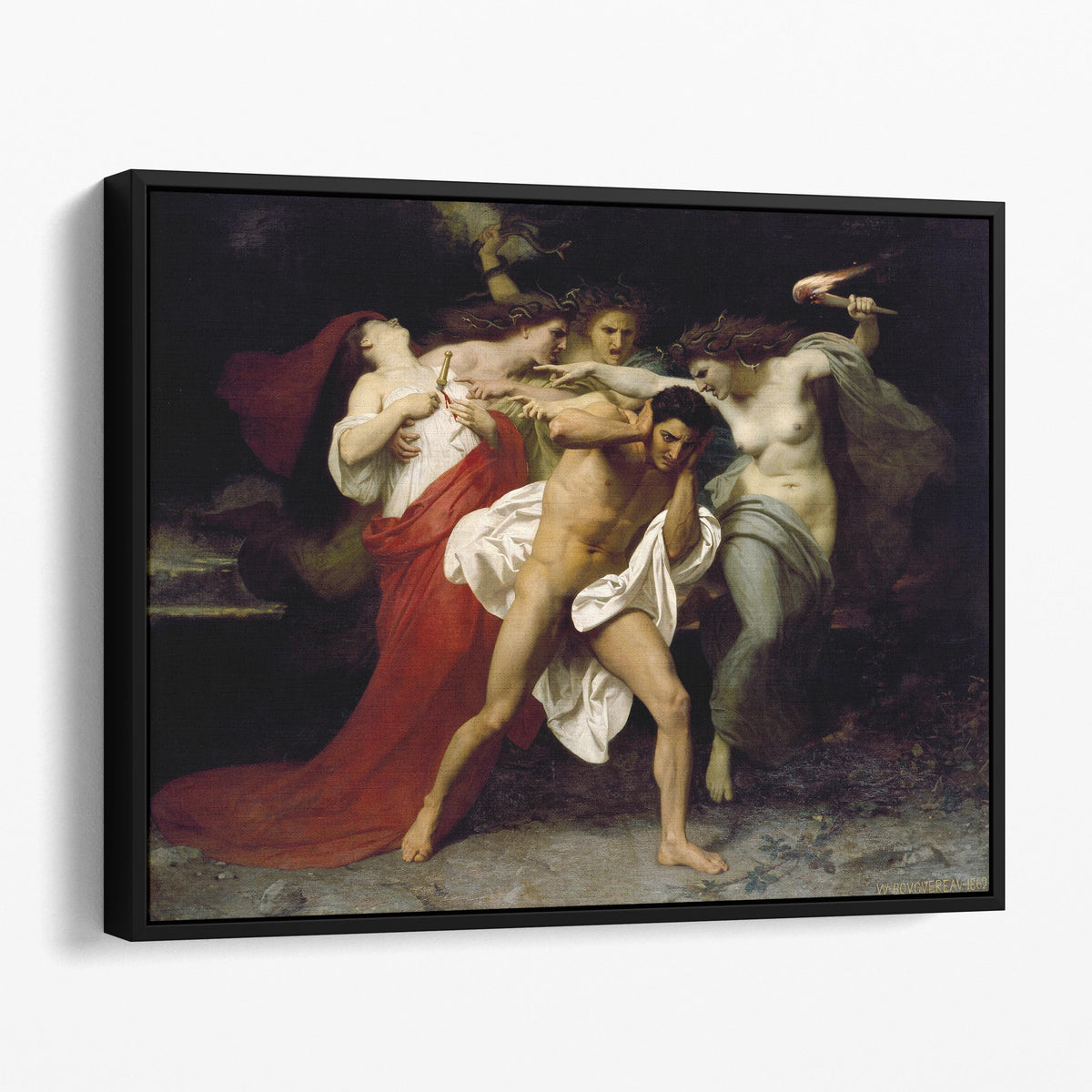 Orestes Pursued by the Furies - William-Adolphe Bouguereau