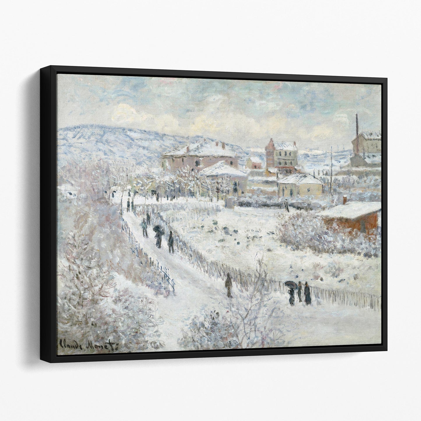 Snow Effect at Argenteuil - Claude Monet