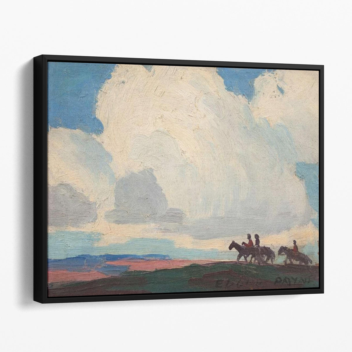 Riders Under The Clouds - Edgar Payne