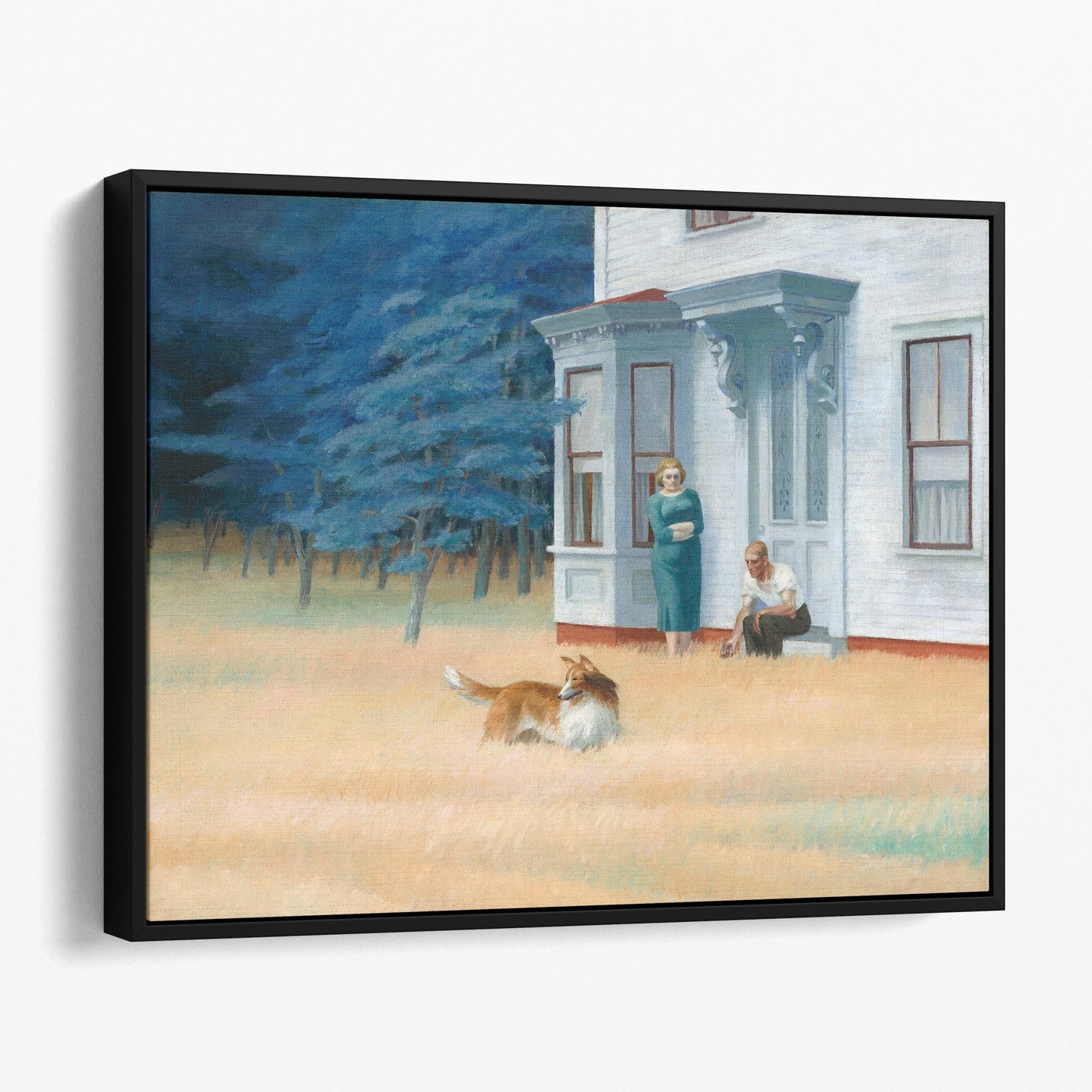 Cape Cod Evening, 1939 by Edward Hopper