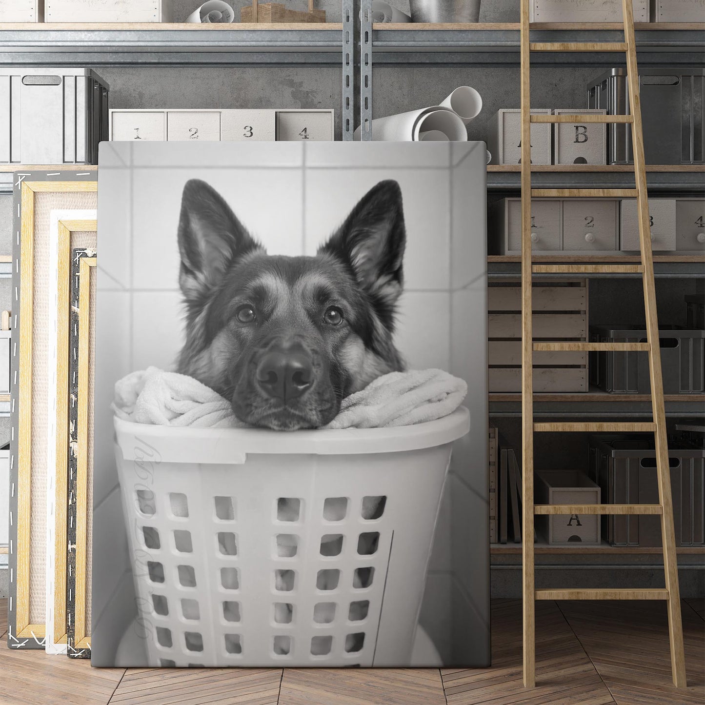 German Shepherd Dog Laundry