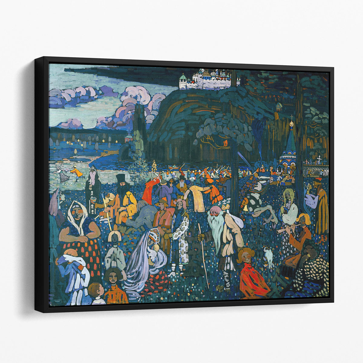 The Colorful Life (1907) by Kandinsky