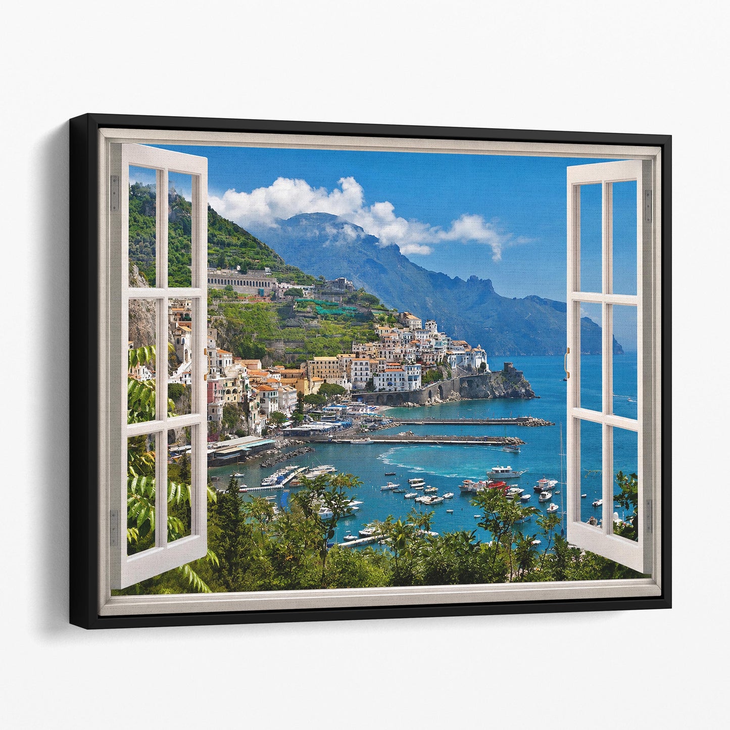 Open Window To The Amalfi Coast