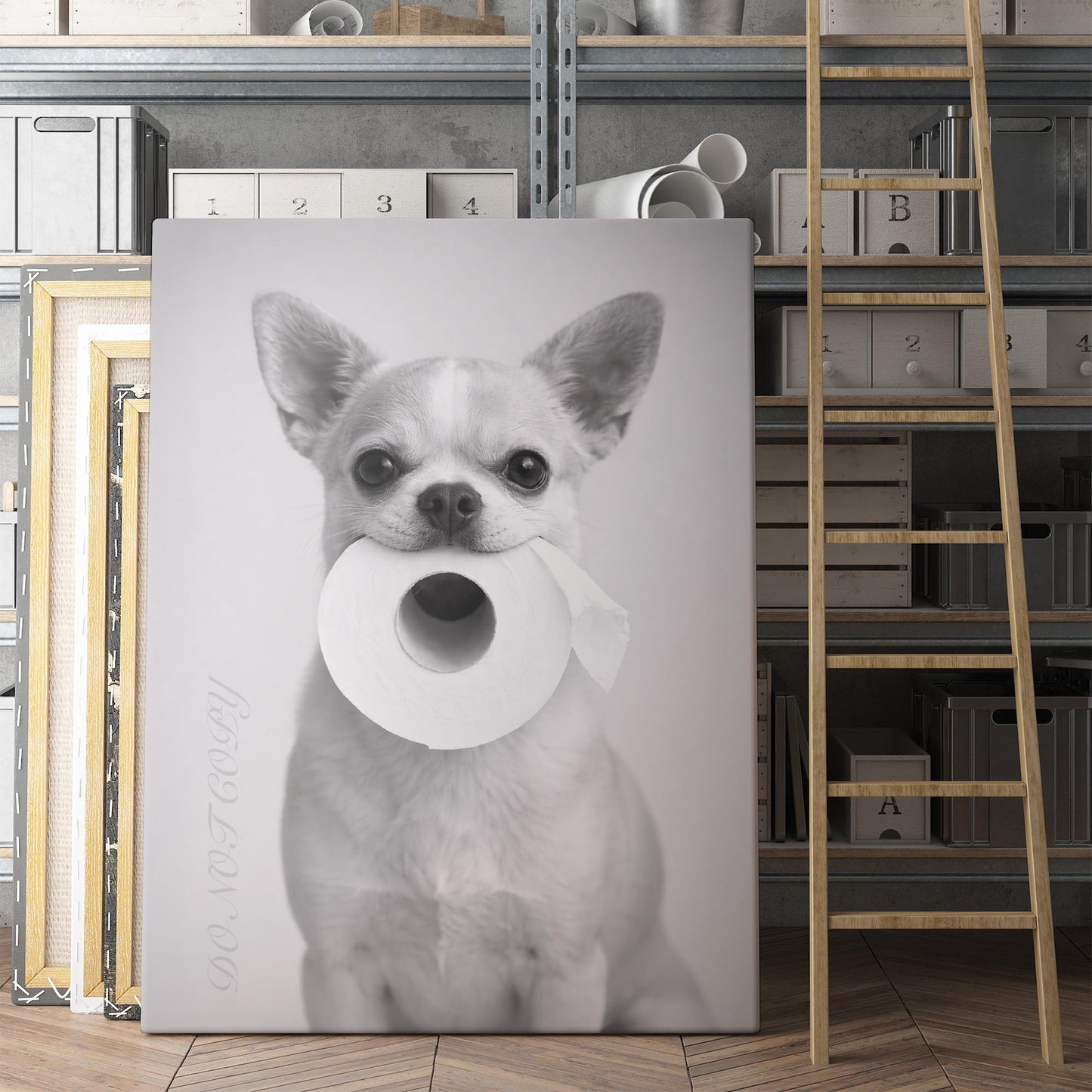 Chihuahua Dog Toilet Paper