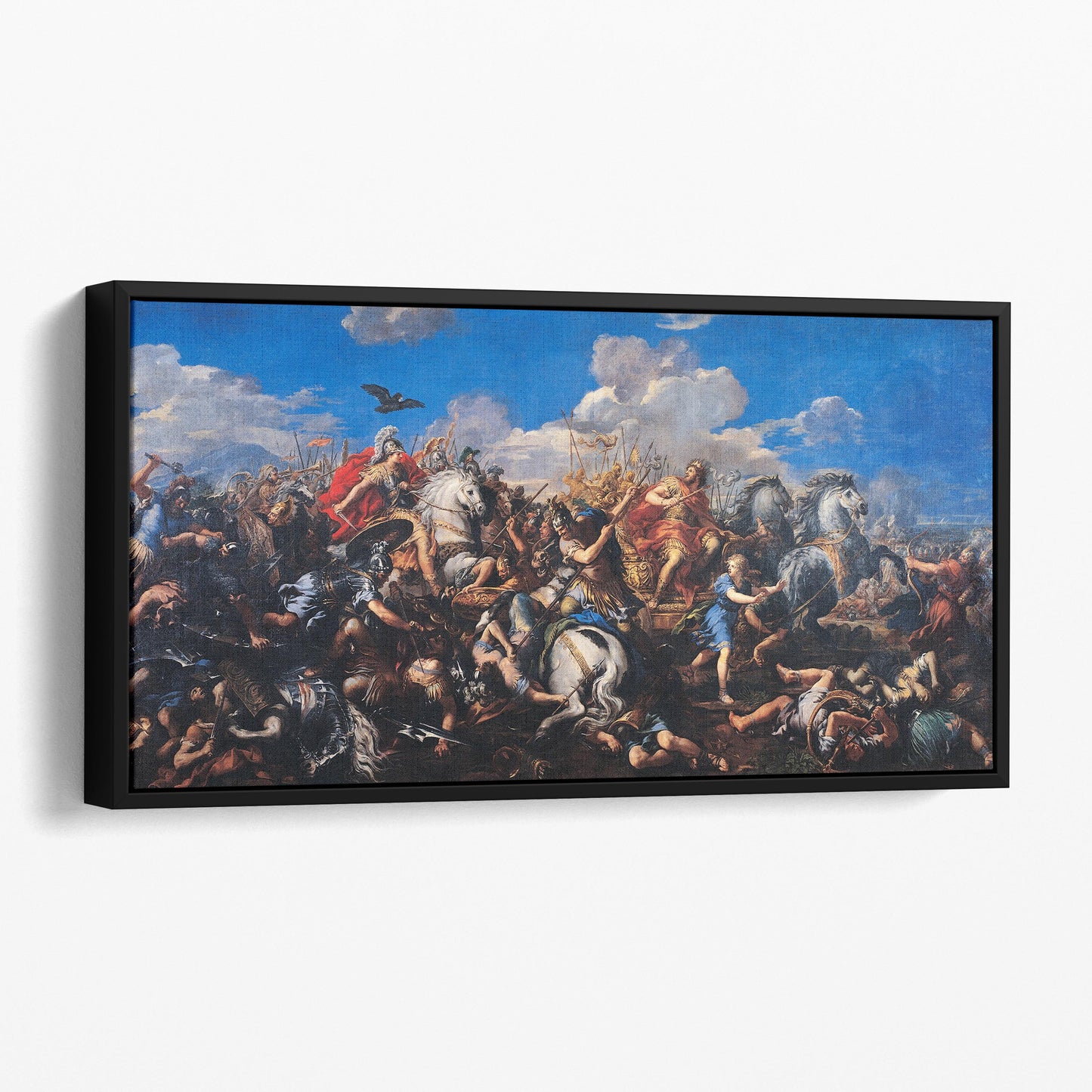 Battle of Alexander vs Darius by Pietro da Cortona