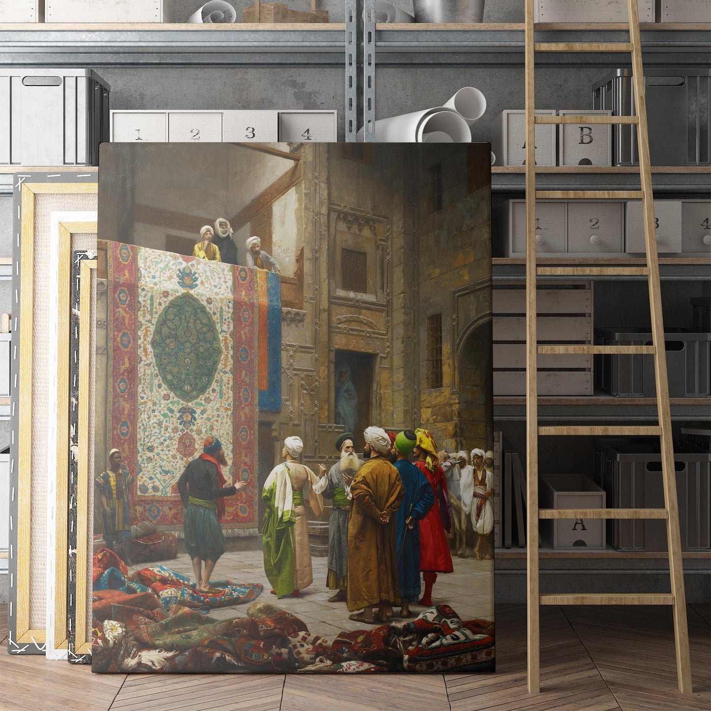 The Carpet Merchant by Jean-Léon Gérôme