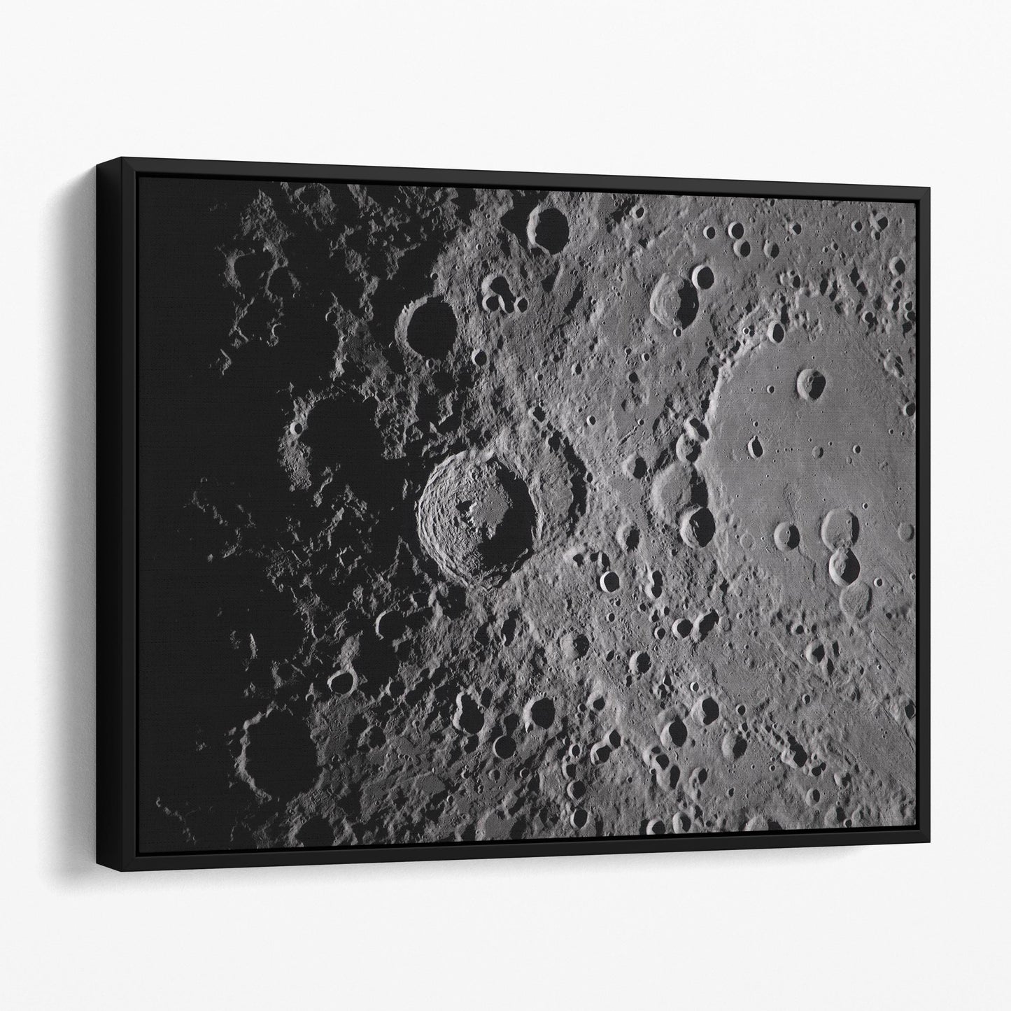 Artemis II - Shadows Across Vavilov Moon Crater (NASA Artemis 2 Mission)