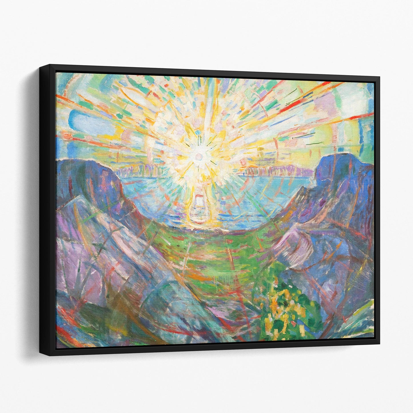 The Sun by Edvard Munch