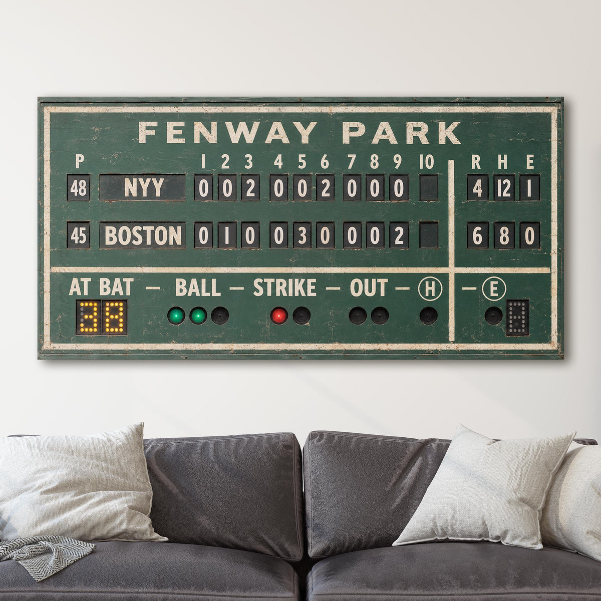 Fenway Park Scoreboard