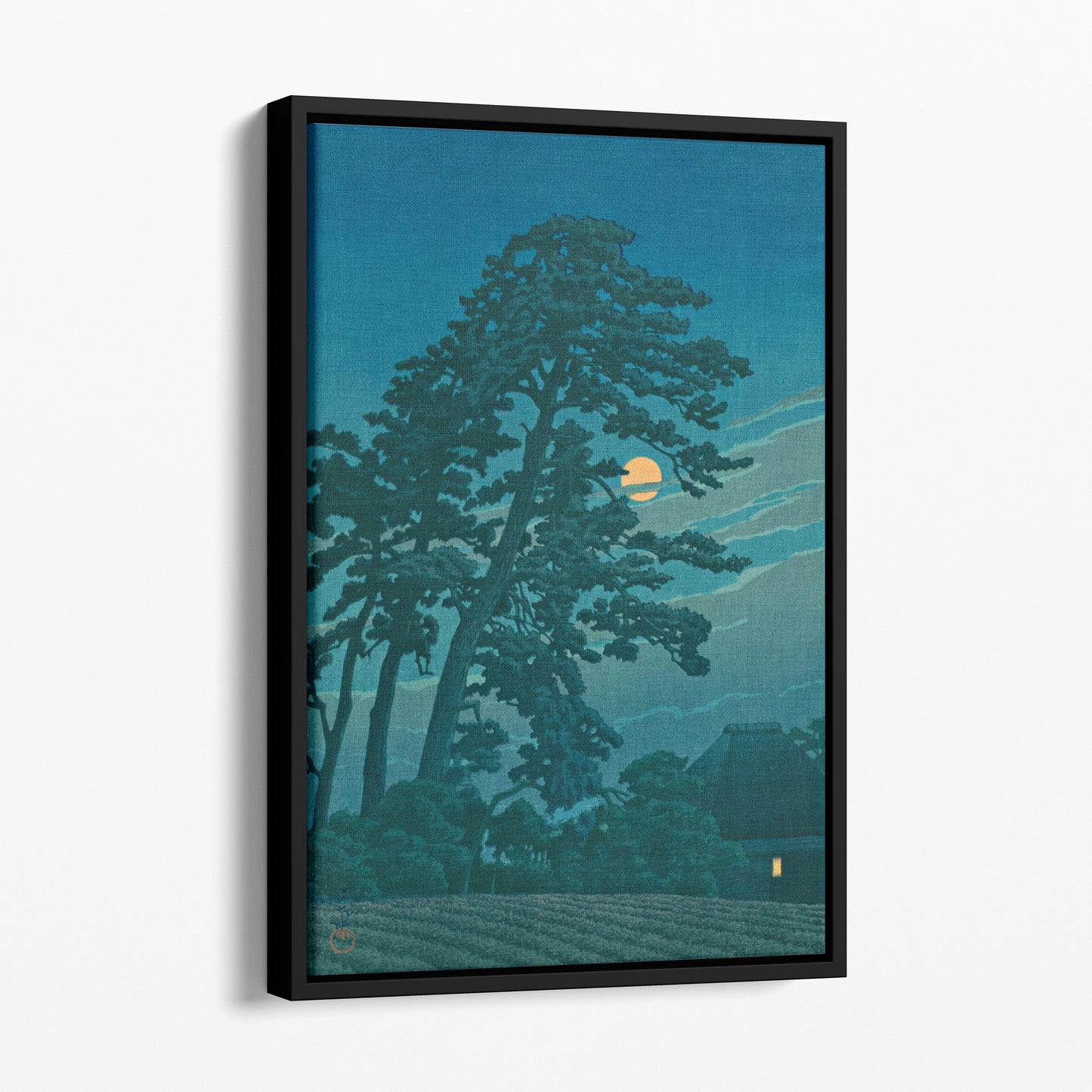 Moon at Magome - Kawase Hasui