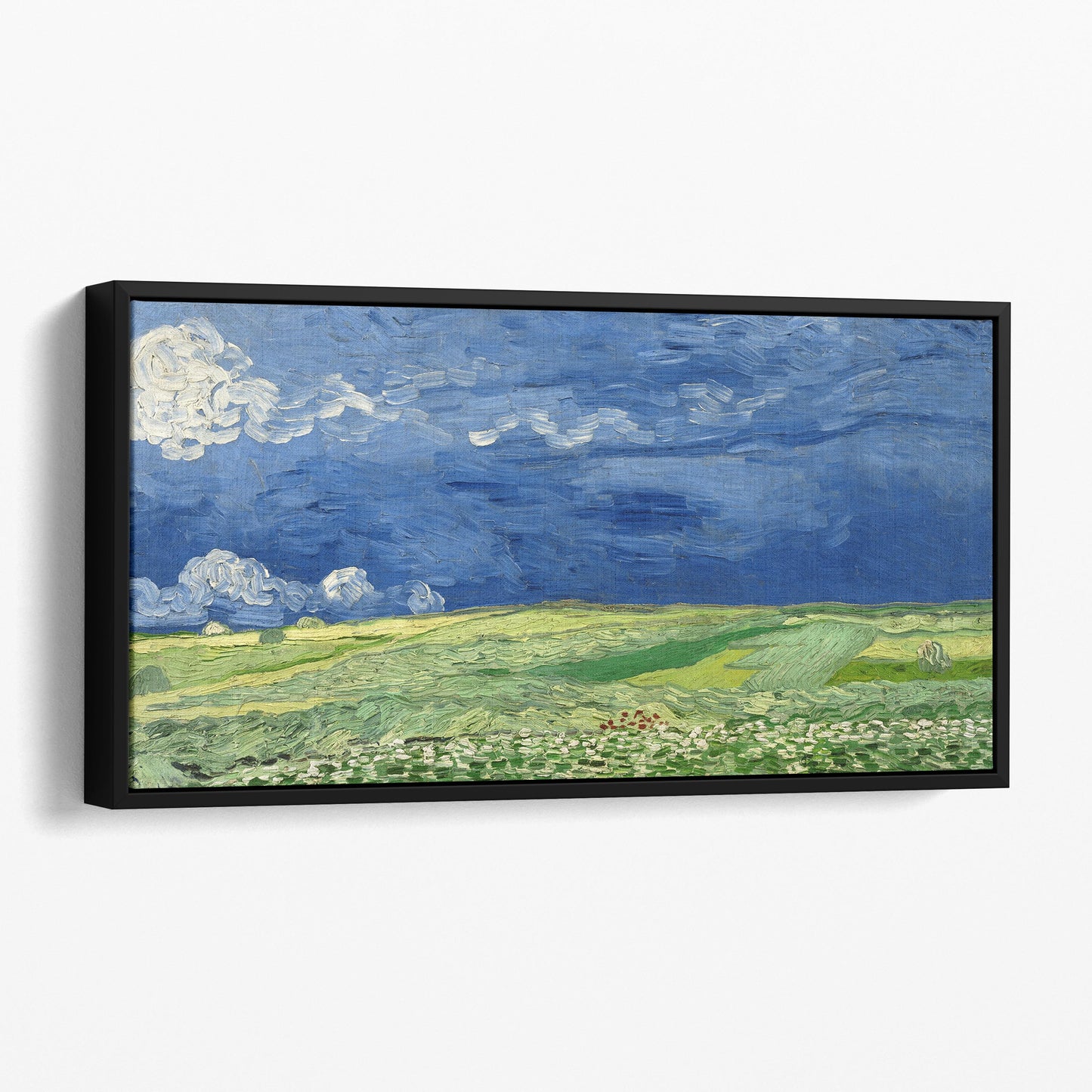 Wheatfield Under Thunderclouds by Van Gogh