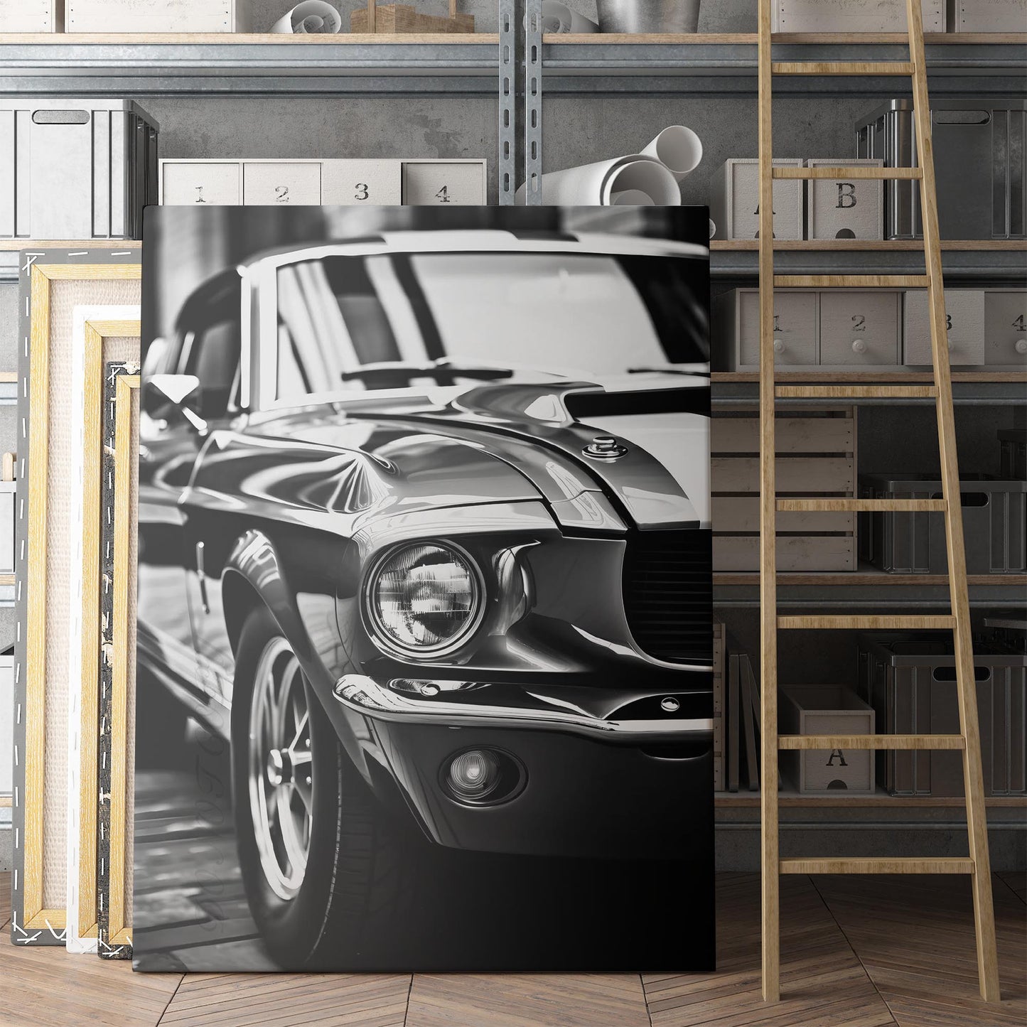 Retro Ford Mustang GT 500 II