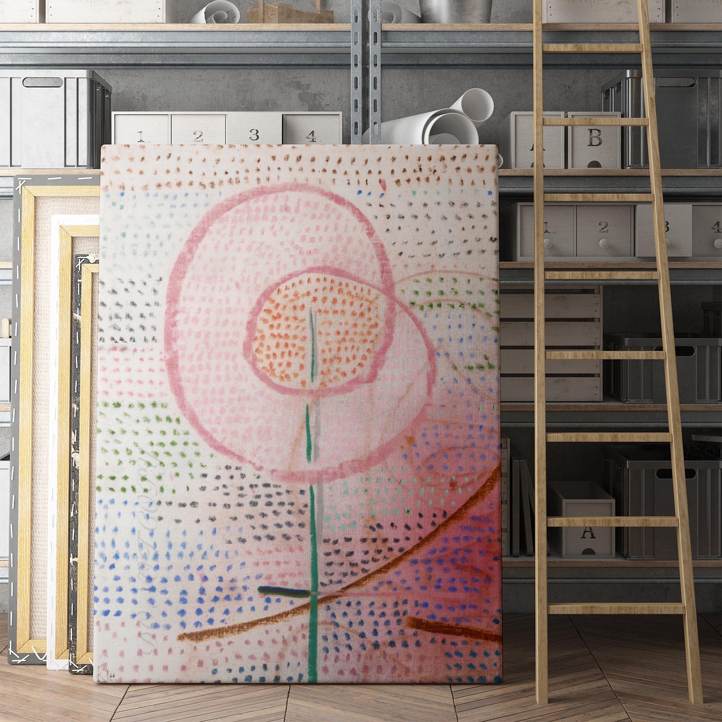 Blossoming (1934) by Paul Klee