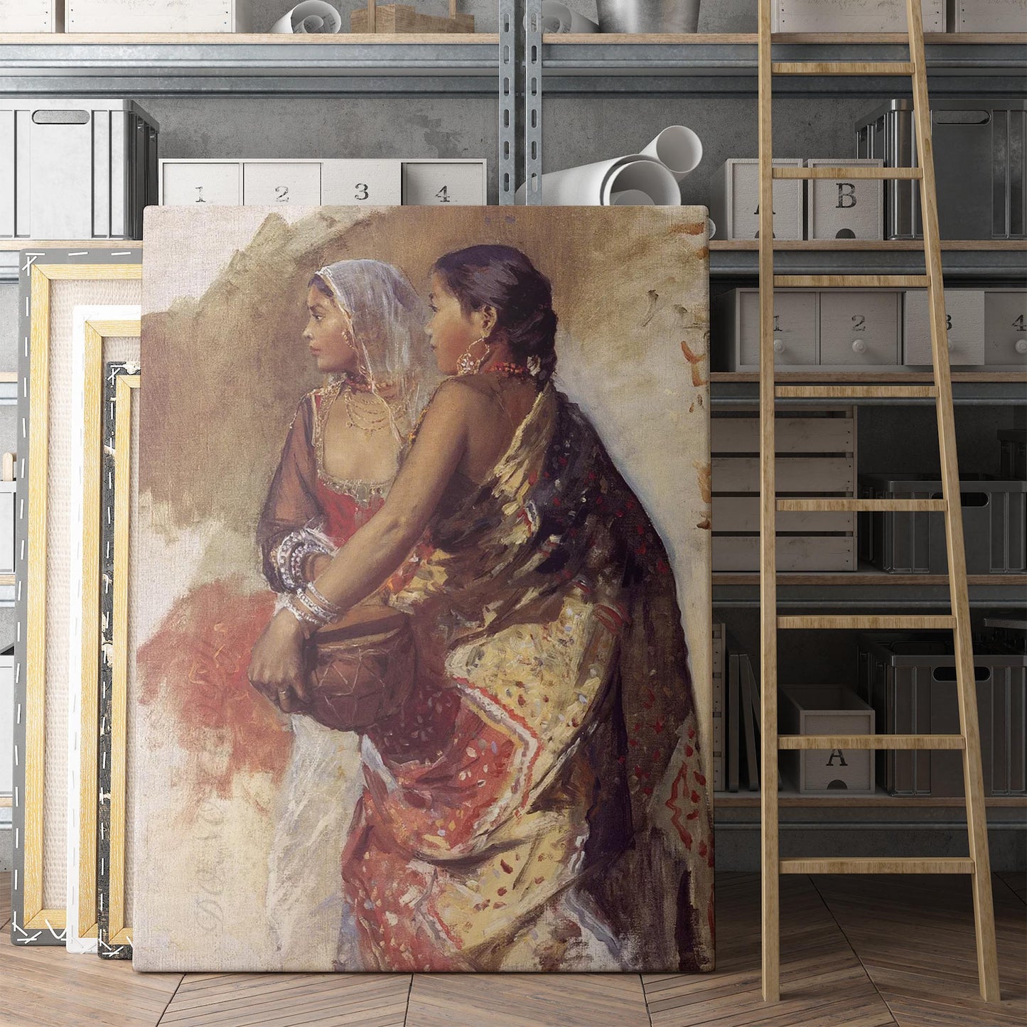 Two Nautch Girls - Edwin Lord Weeks