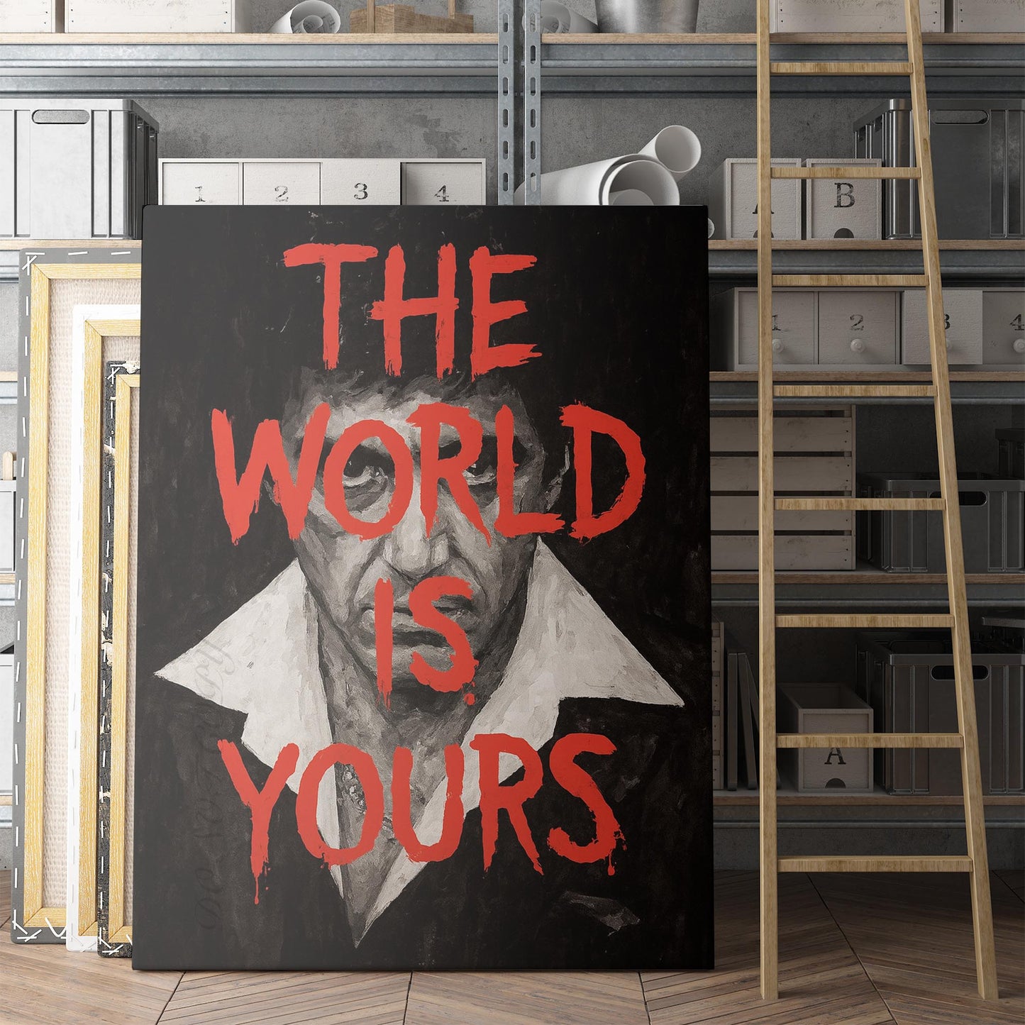 The World Is Yours Tony Montana Scarface