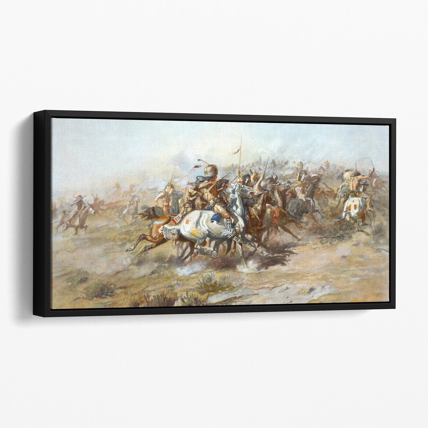 Battle of the Little Bighorn (1876) by Charles Marion Russell