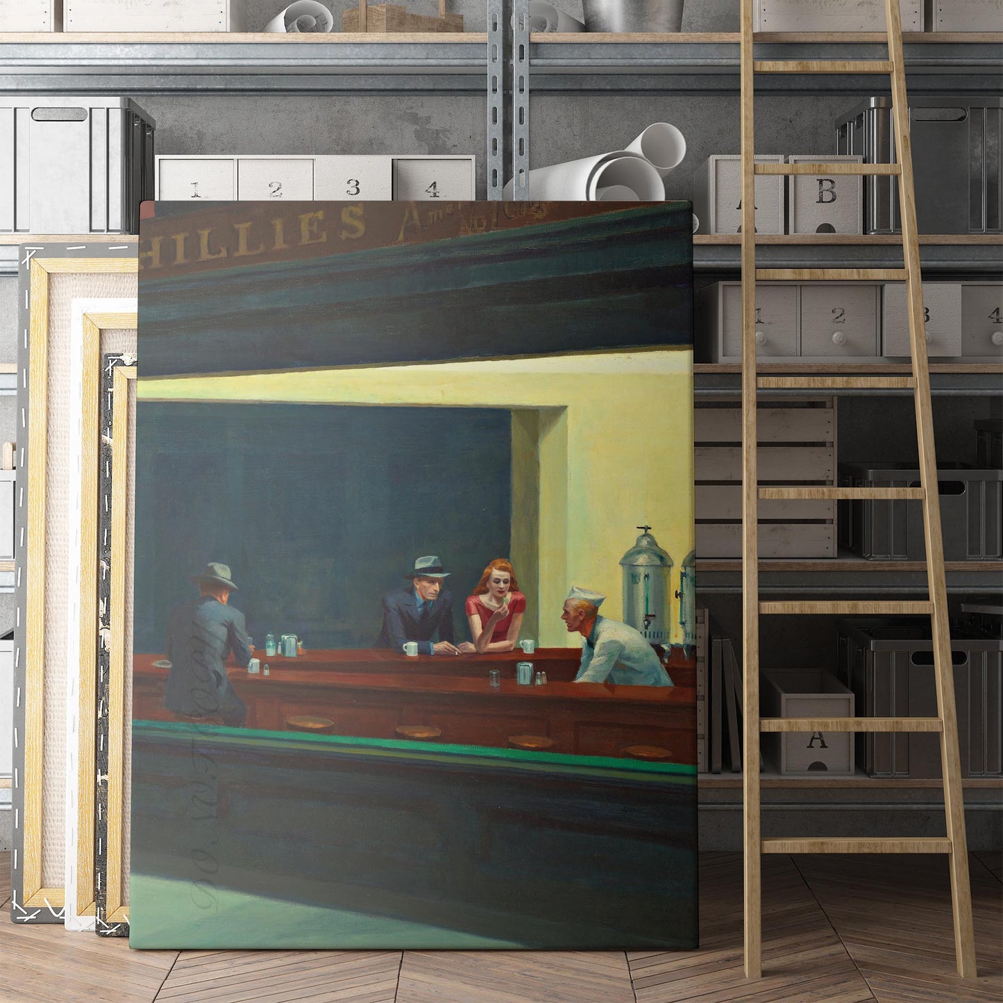 Nighthawks by Edward Hopper