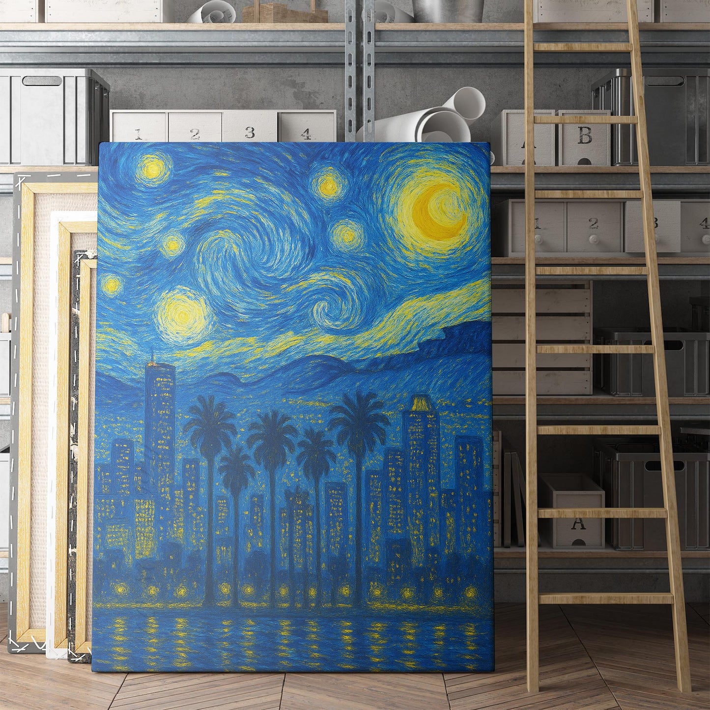Los Angeles Van Gogh Starry Night