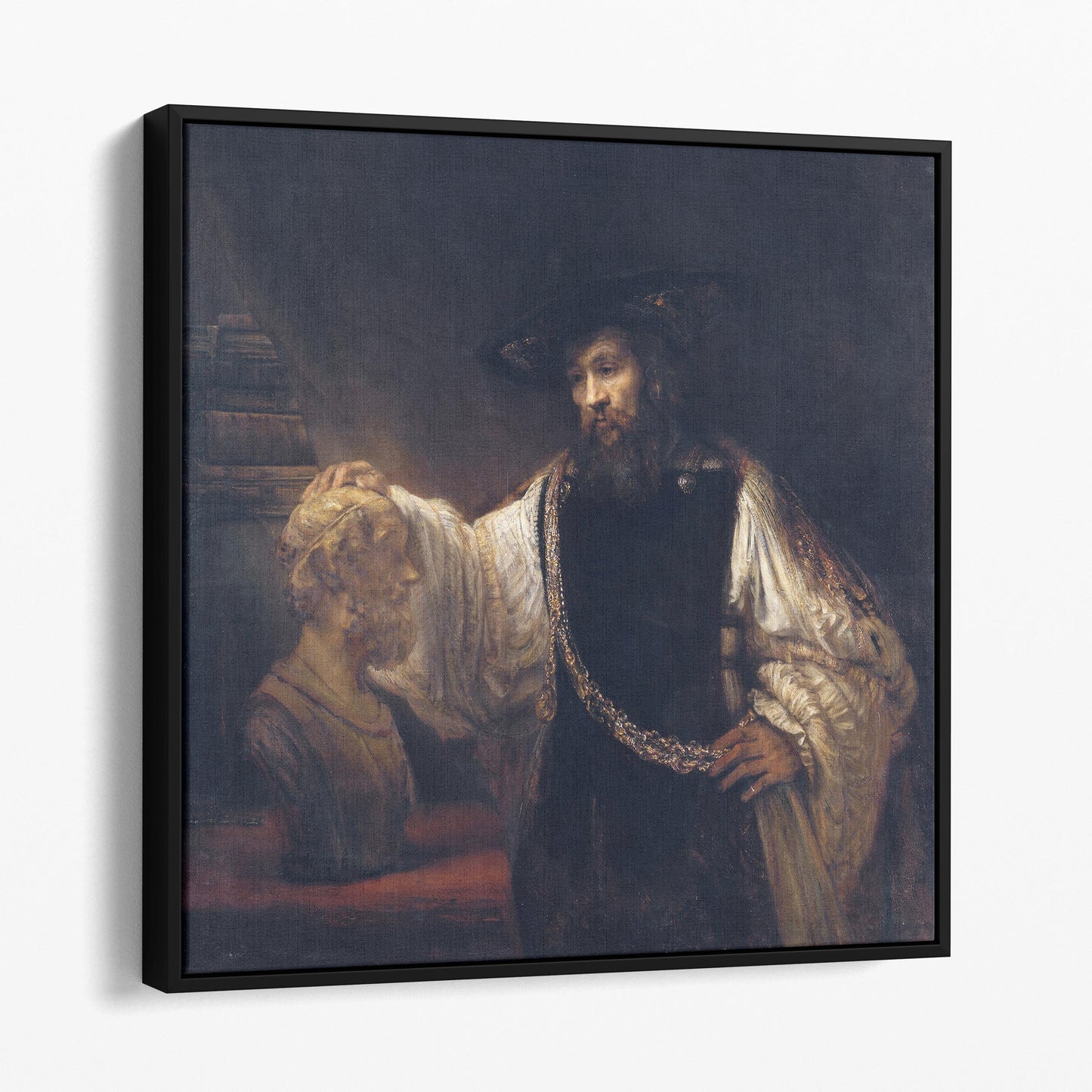 Aristotle With A Bust Of Homer by Rembrandt