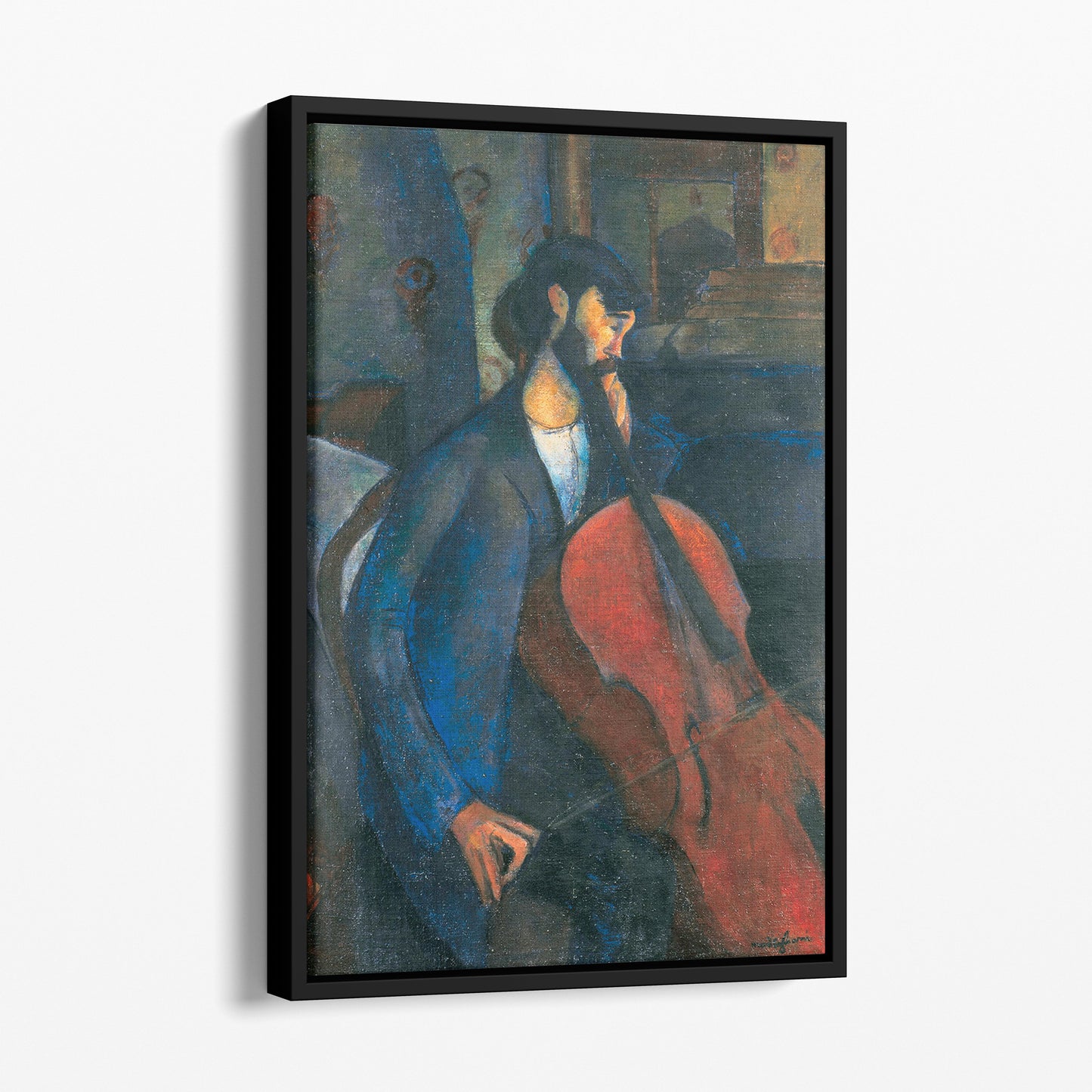 The Cellist, 1909 by Amedeo Modigliani