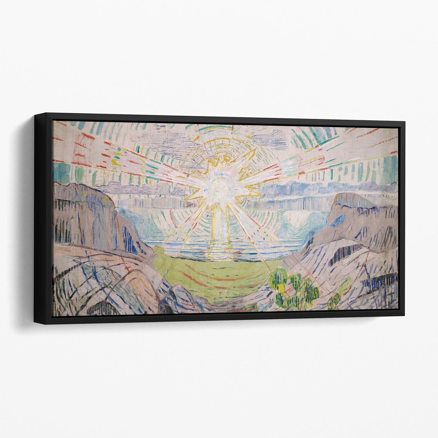 The Sun by Edvard Munch