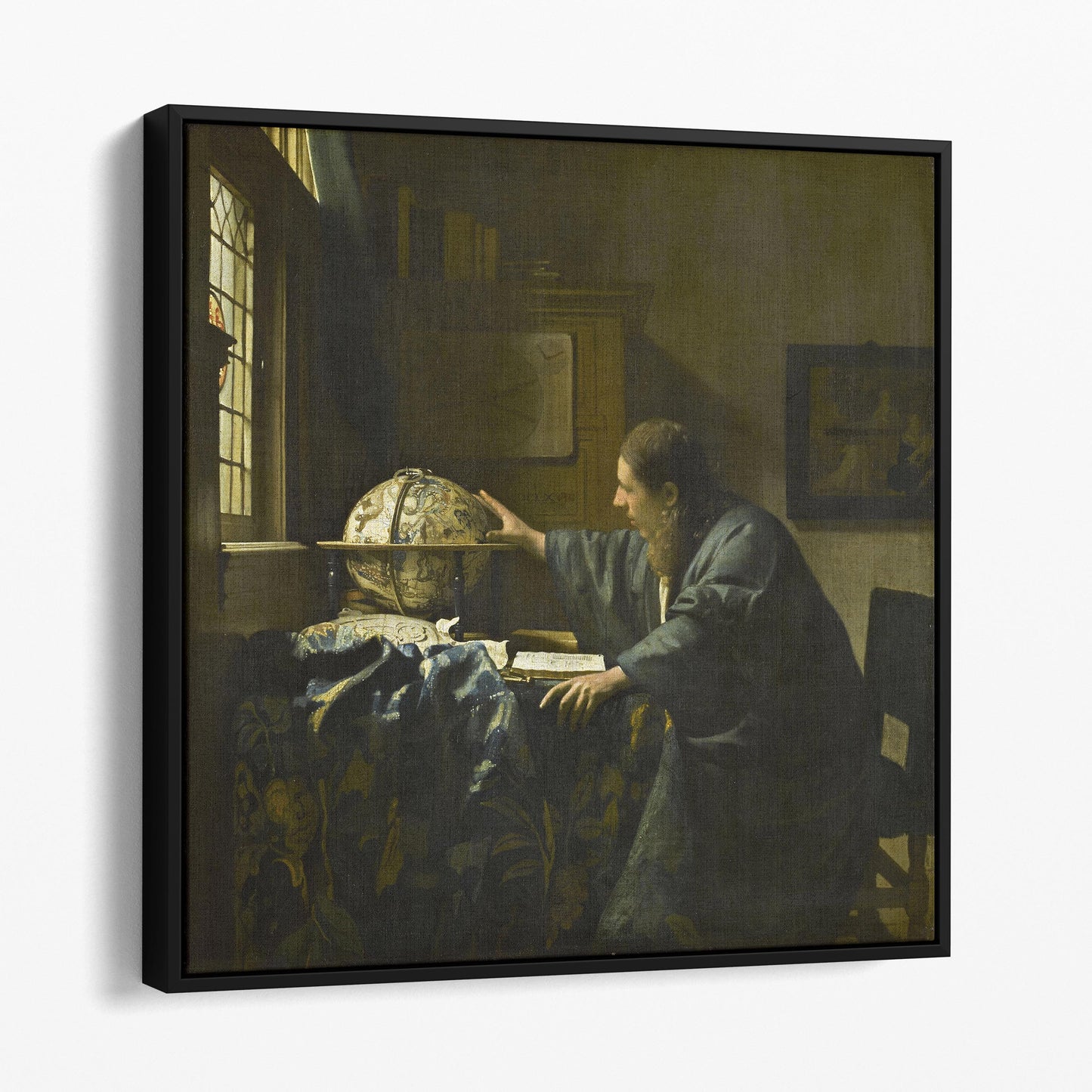 The Astronomer 1668 by Johannes Vermeer