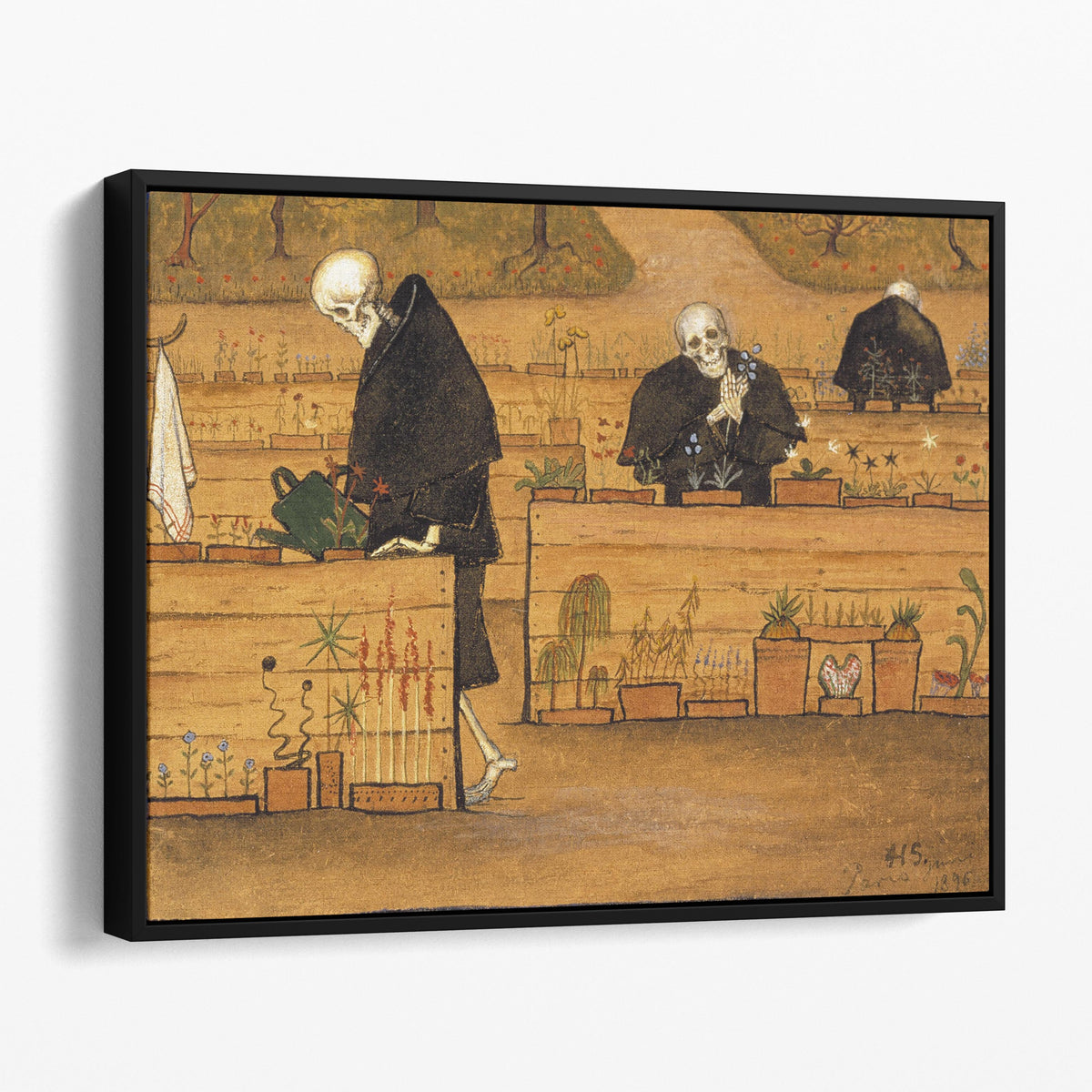 The Garden of Death, 1896 by Hugo Simberg