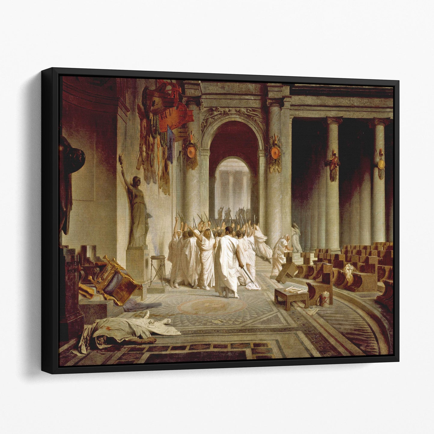 The Death of Caesar by Jean-Léon Gérôme