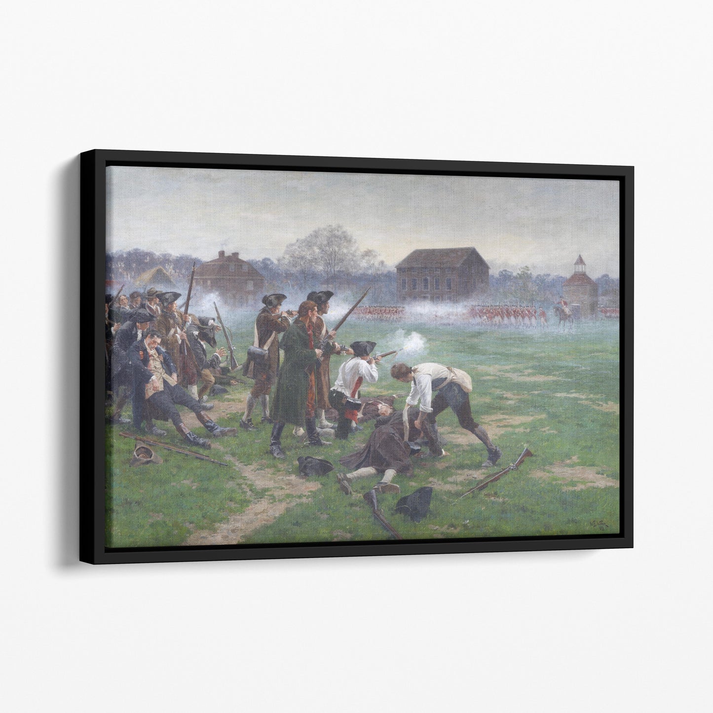 The Battle of Lexington by William Barnes Wollen