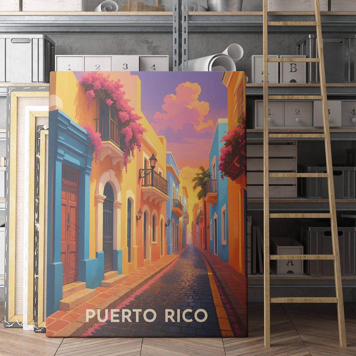 Puerto Rico Travel Poster