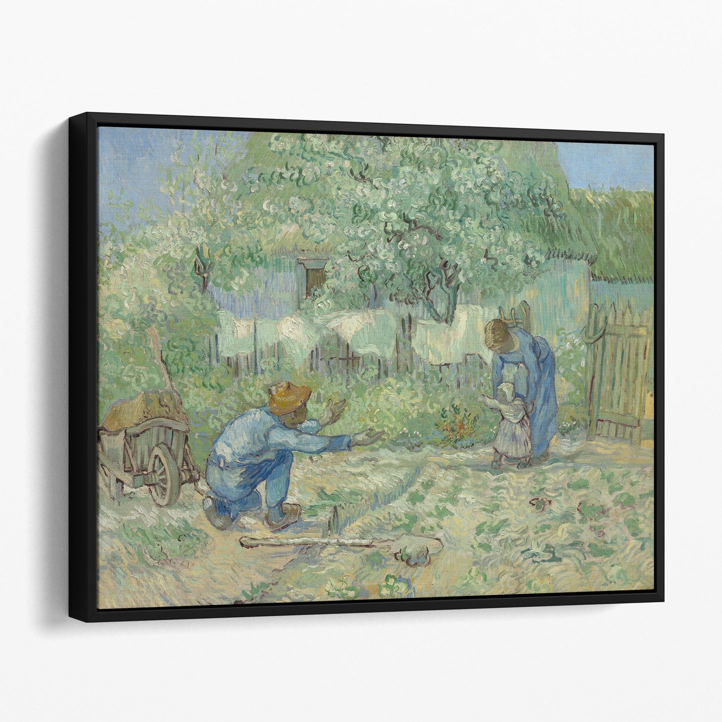 First Steps, after Millet by Van Gogh