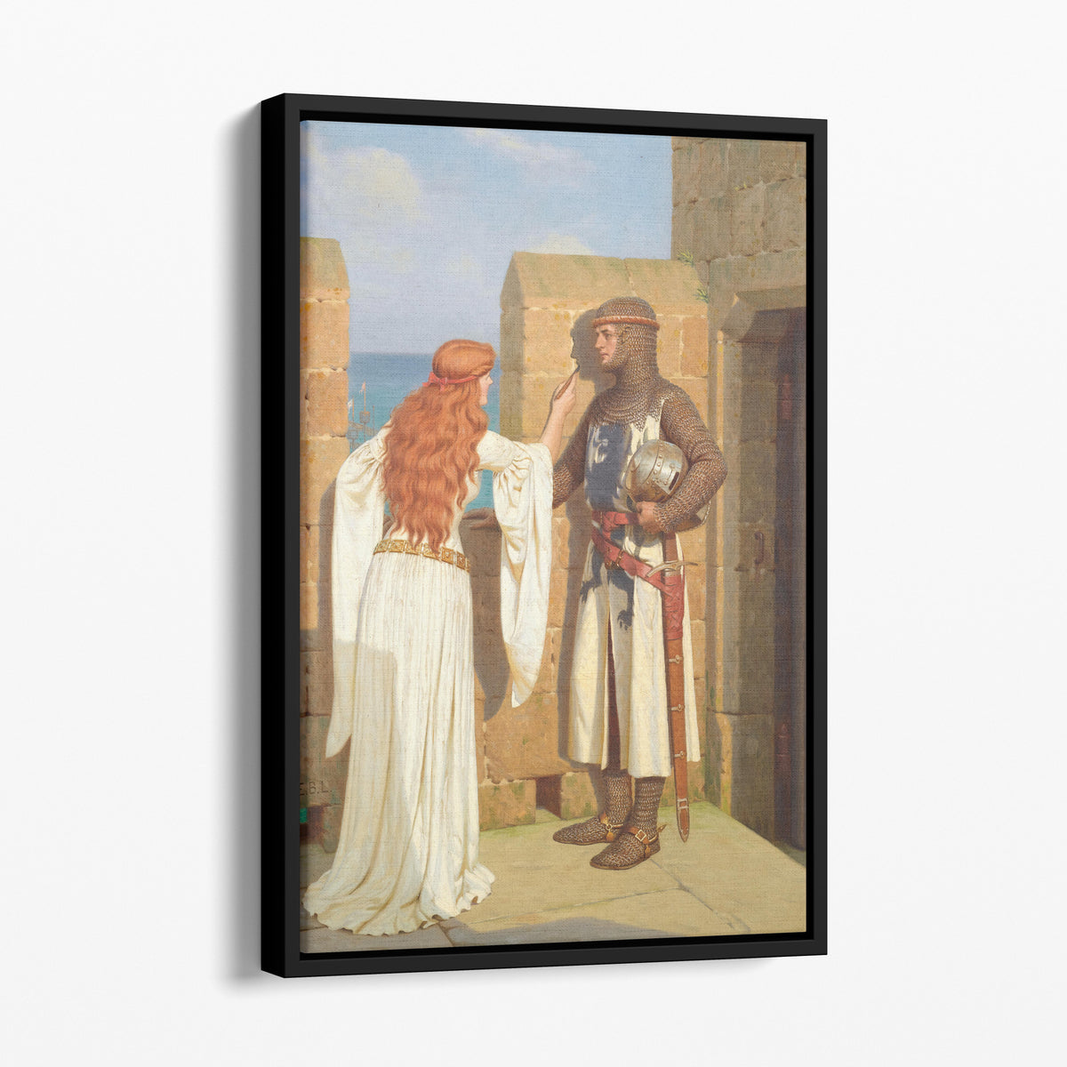 The Shadow - Edmund Blair Leighton