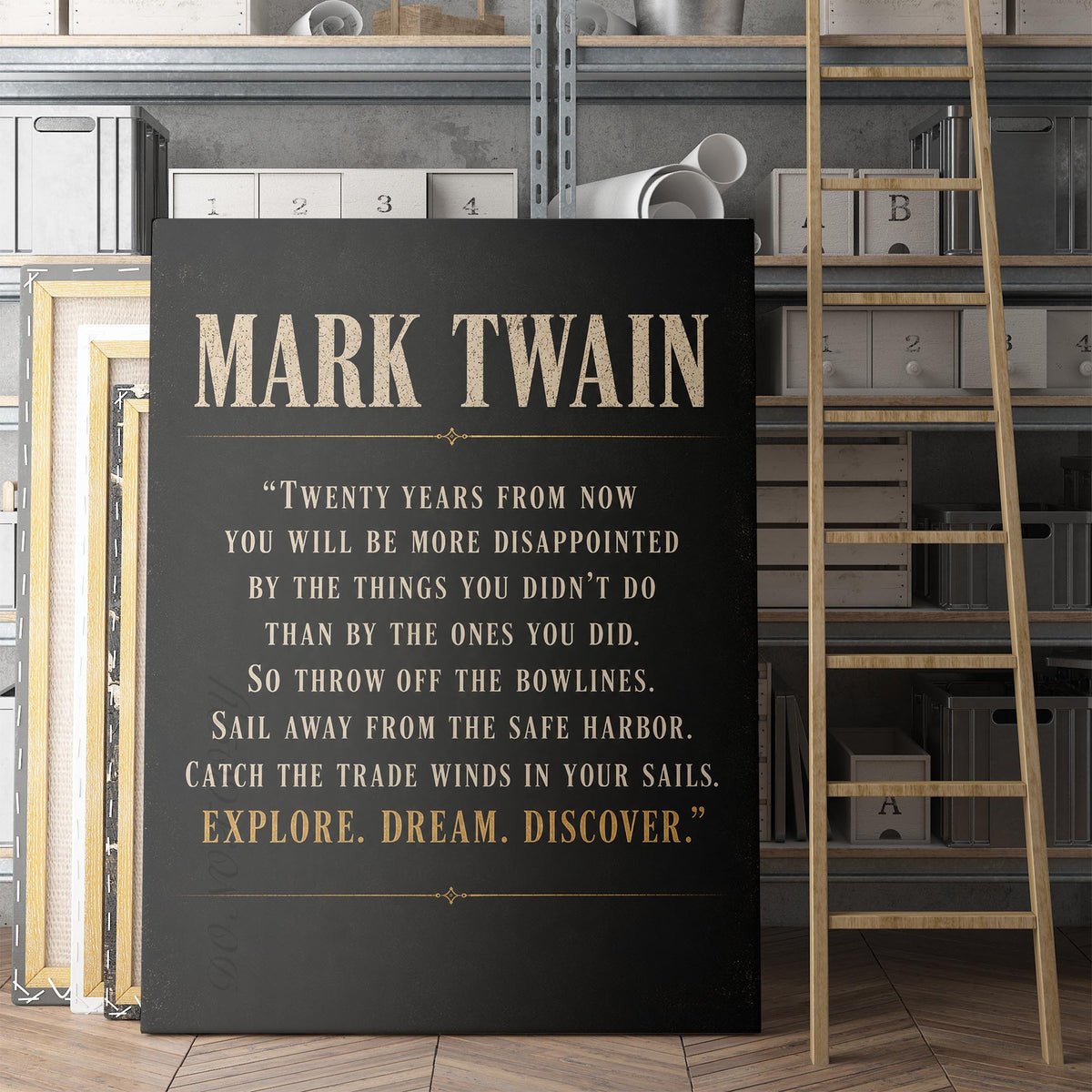 Mark Twain - Explore, Dream, Discover