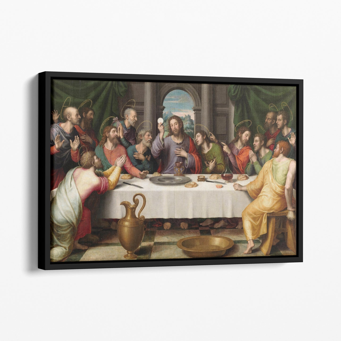 The Last Supper by Joan de Joanes