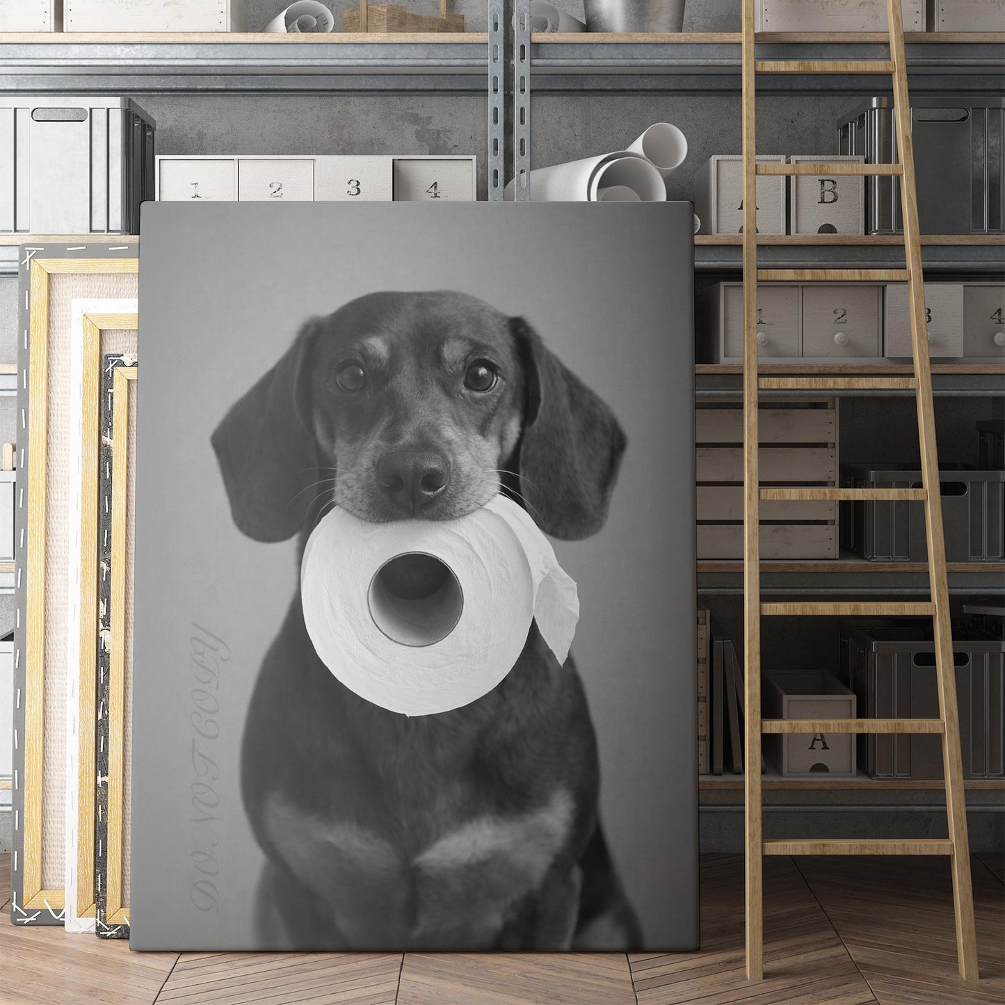 Dachshund Dog Toilet Paper