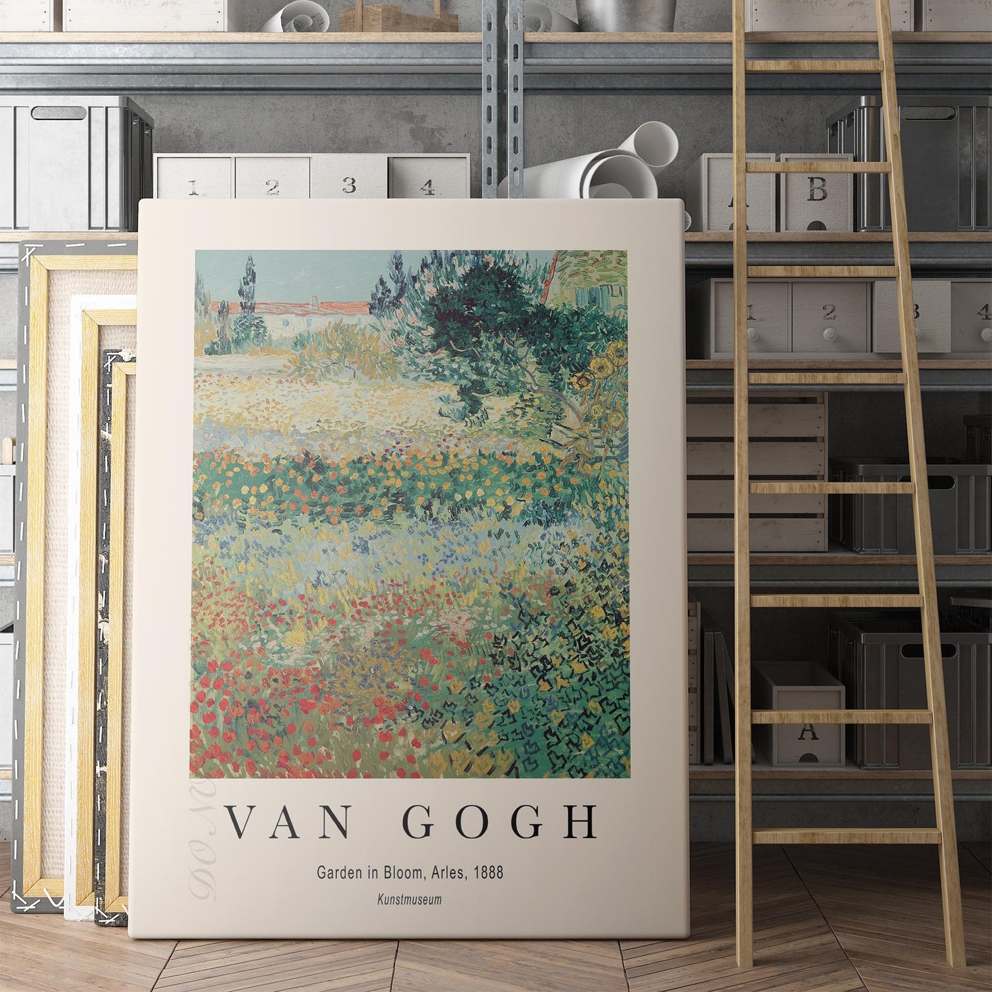 Vincent Van Gogh: Garden In Bloom At Arles