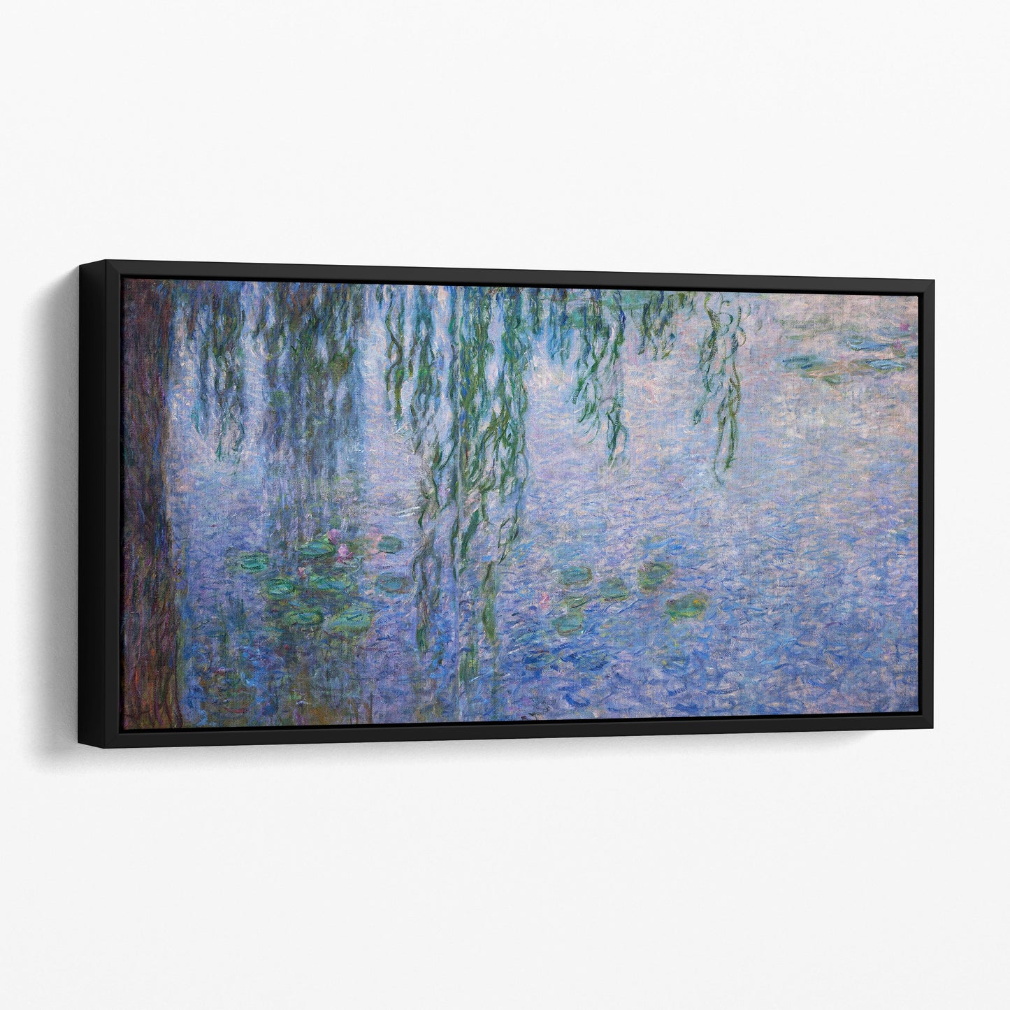 Clear Morning with Willows - Claude Monet
