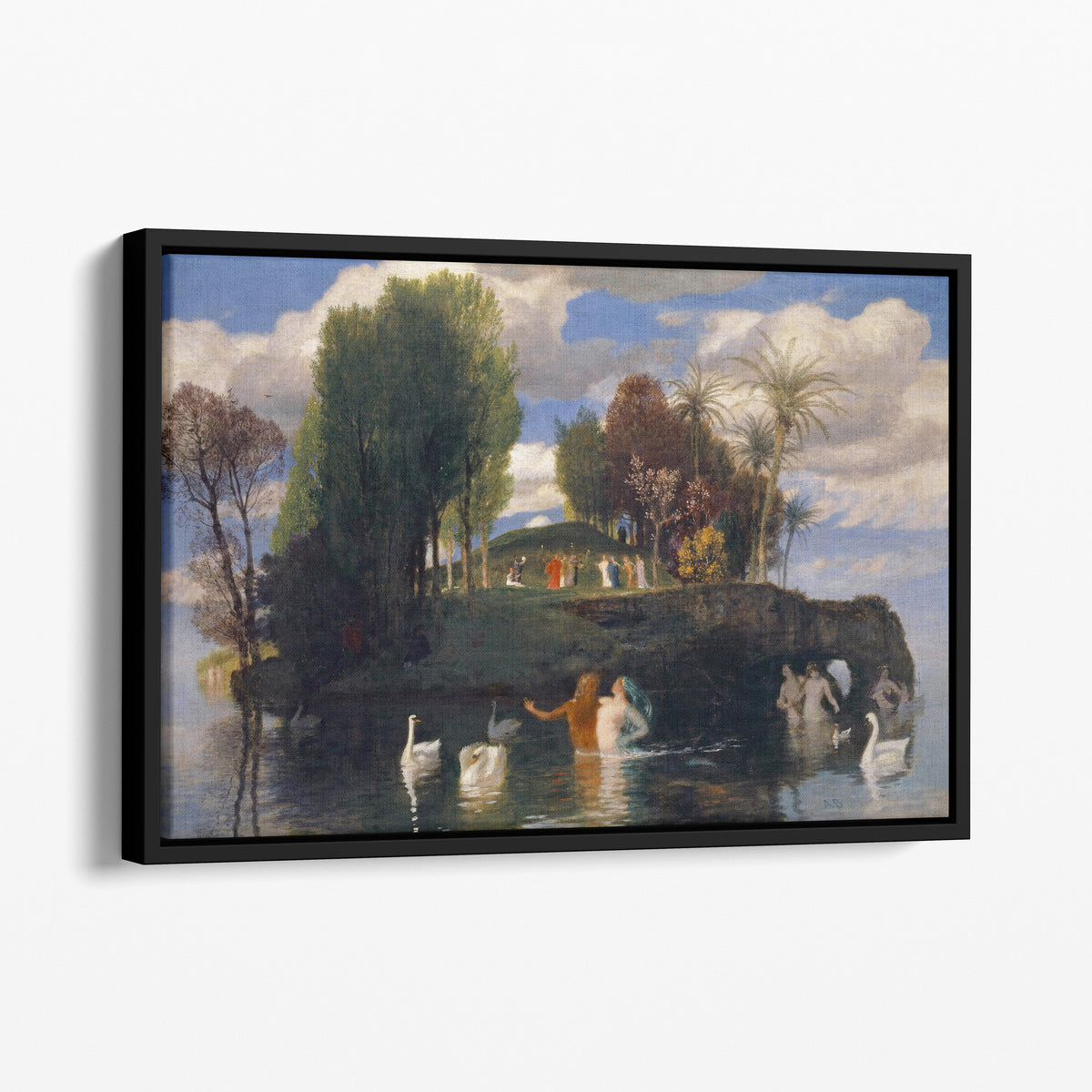The Isle of Life, 1888 by Arnold Bocklin