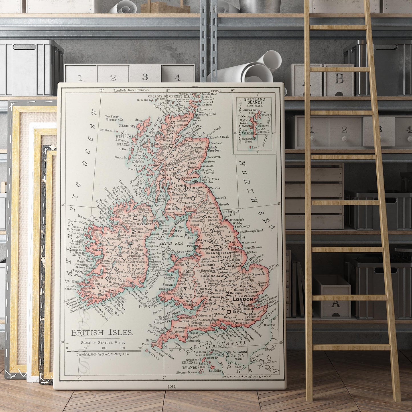 Map of the British Isles